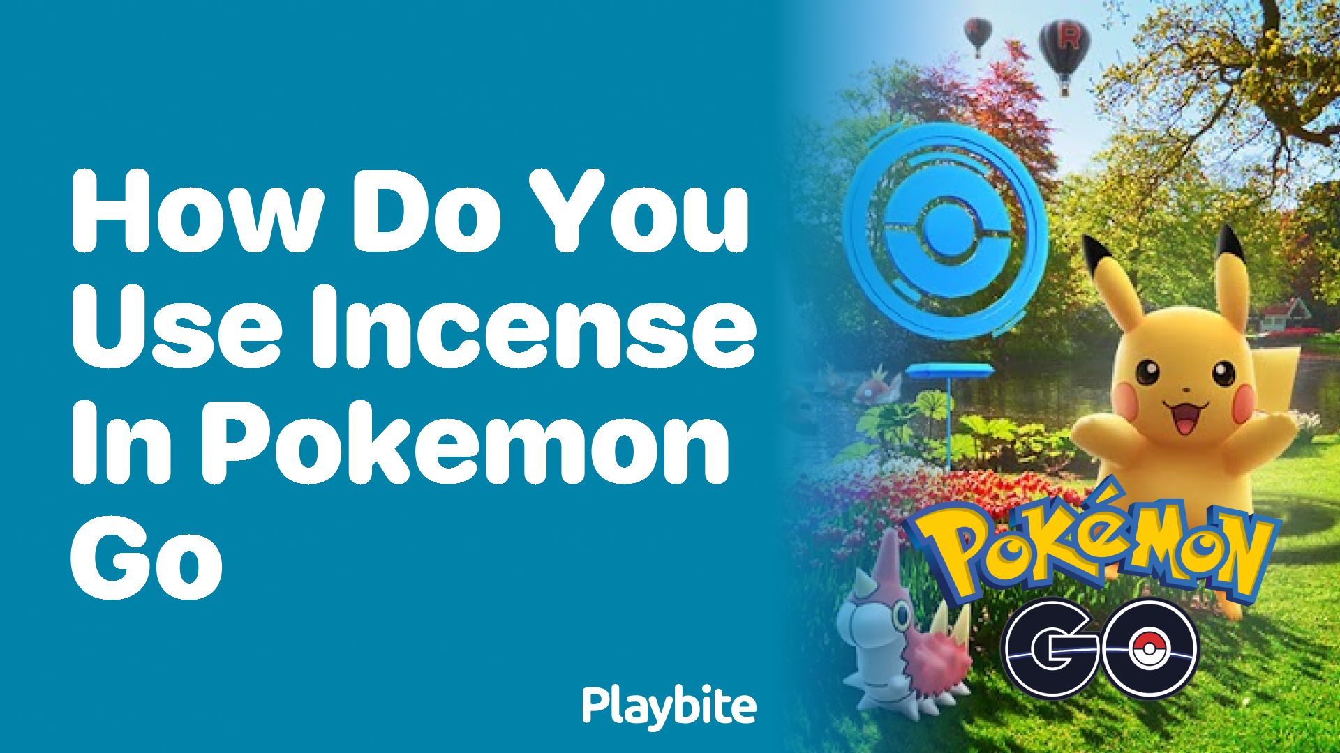 How Do You Use Incense in Pokemon GO?