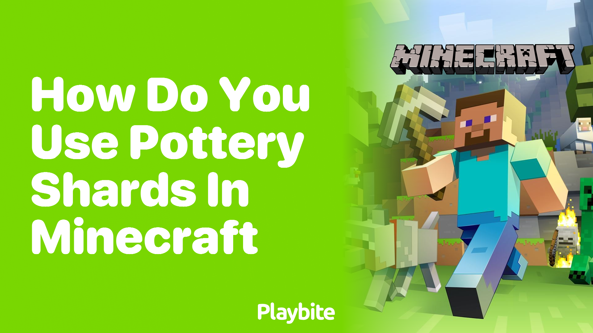 How Do You Use Pottery Shards in Minecraft?