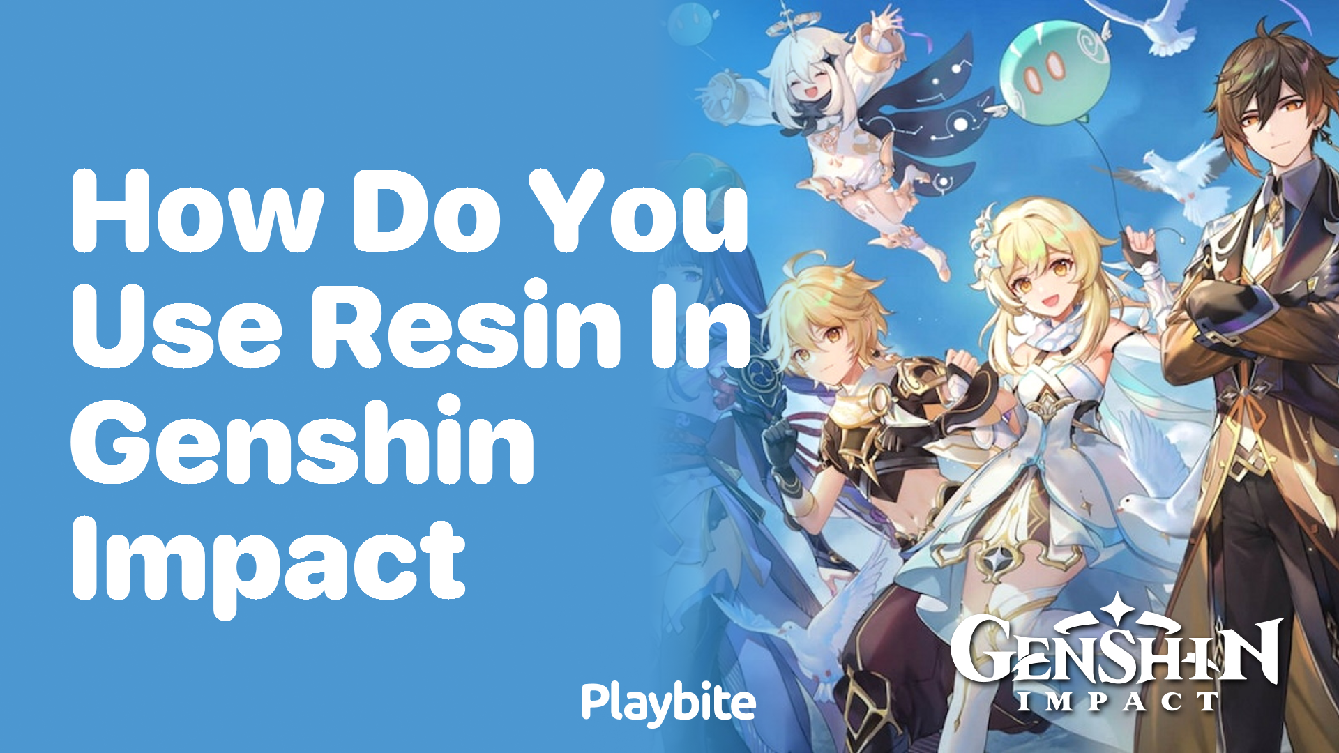 How Do You Use Resin in Genshin Impact?