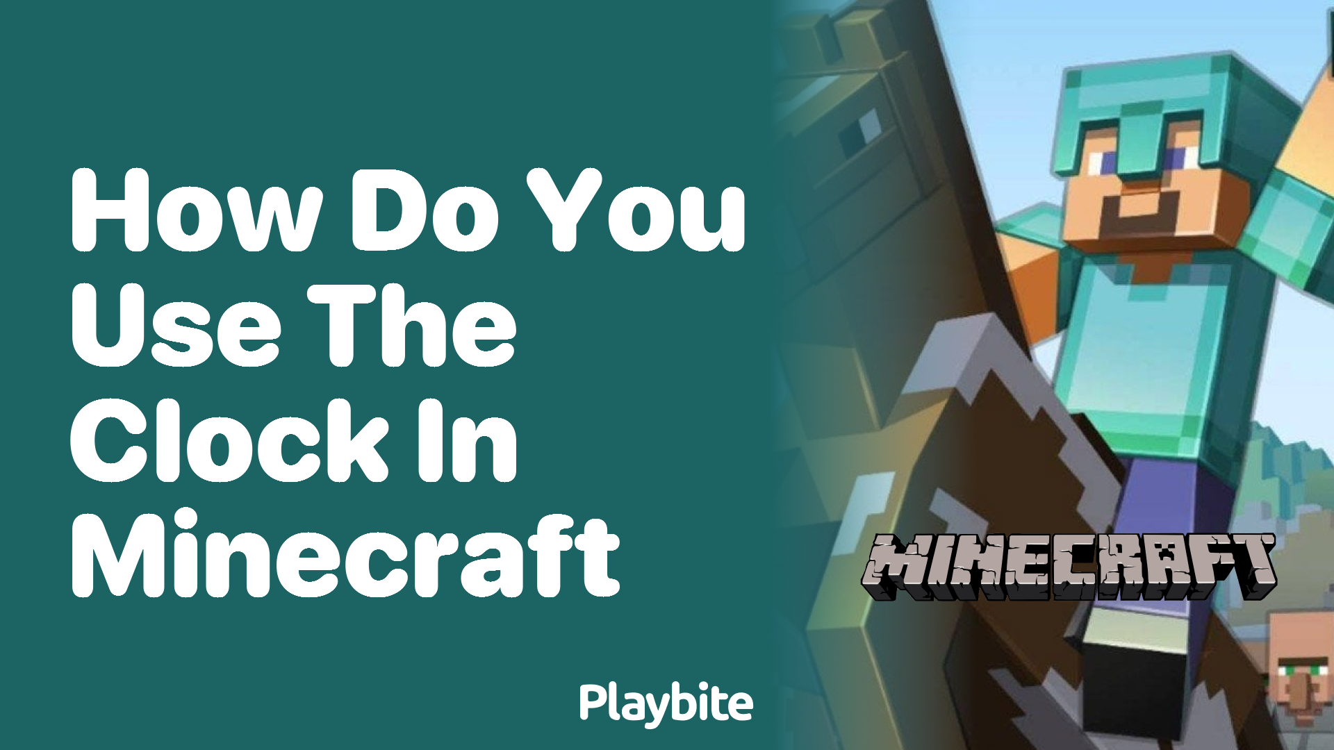 How Do You Use the Clock in Minecraft?