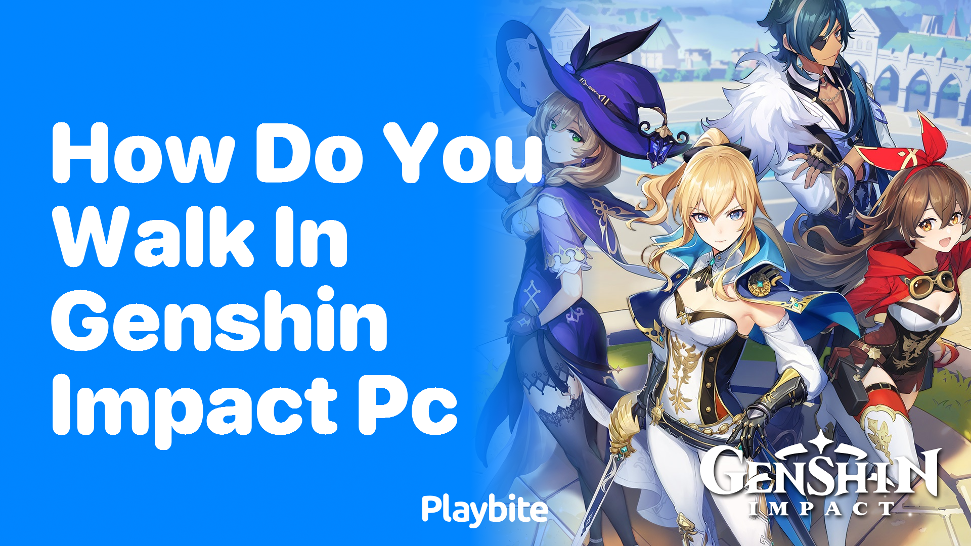 How Do You Walk in Genshin Impact on PC?