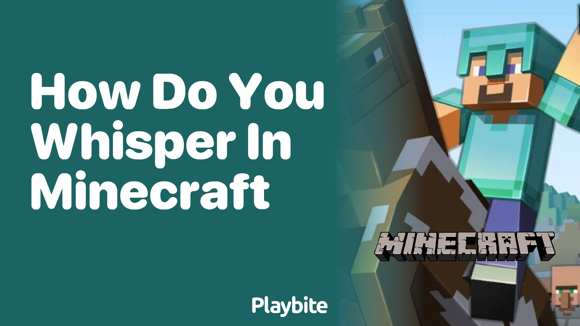 How Do You Whisper in Minecraft? A Simple Guide
