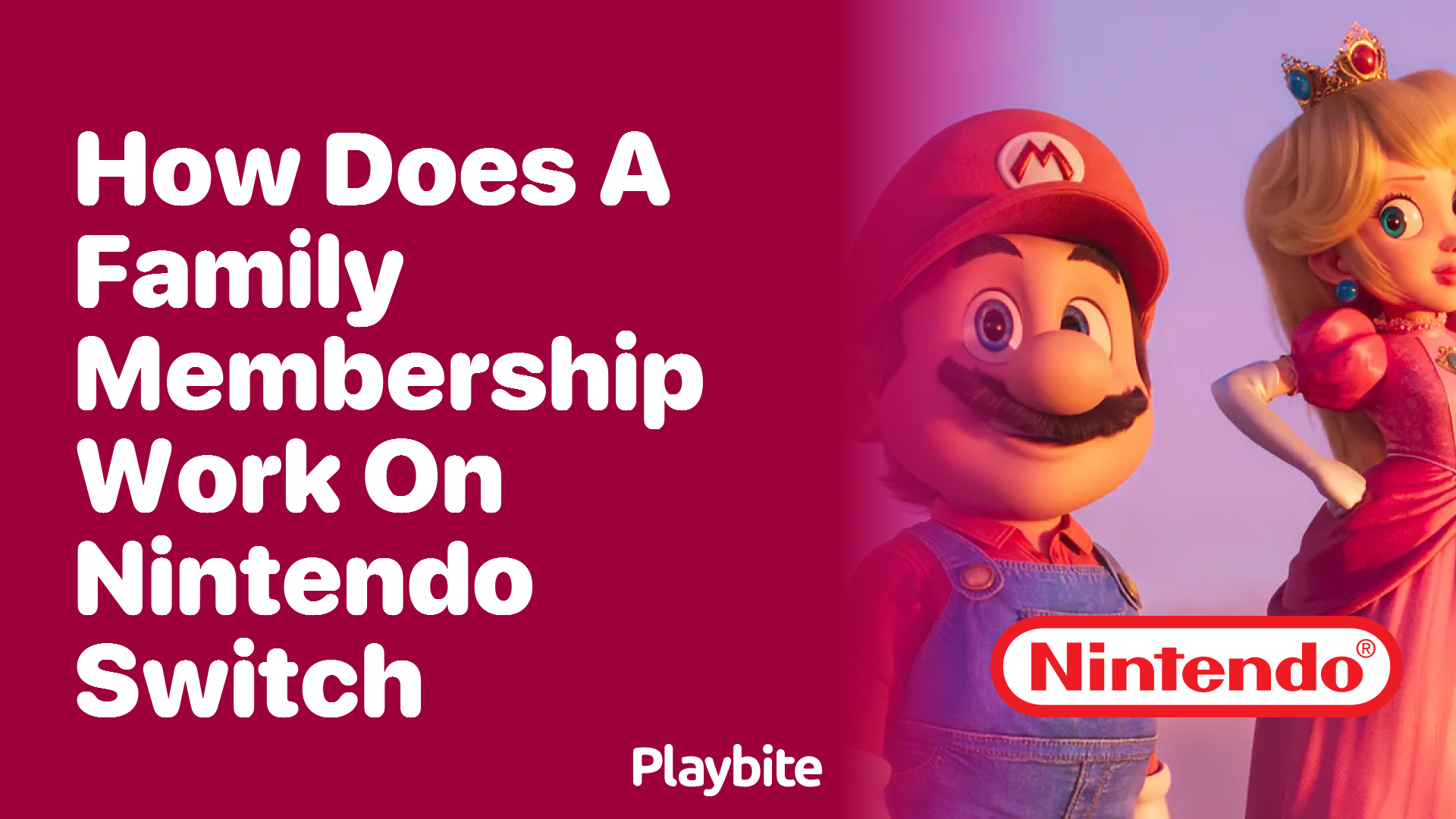 How Does a Family Membership Work on Nintendo Switch?