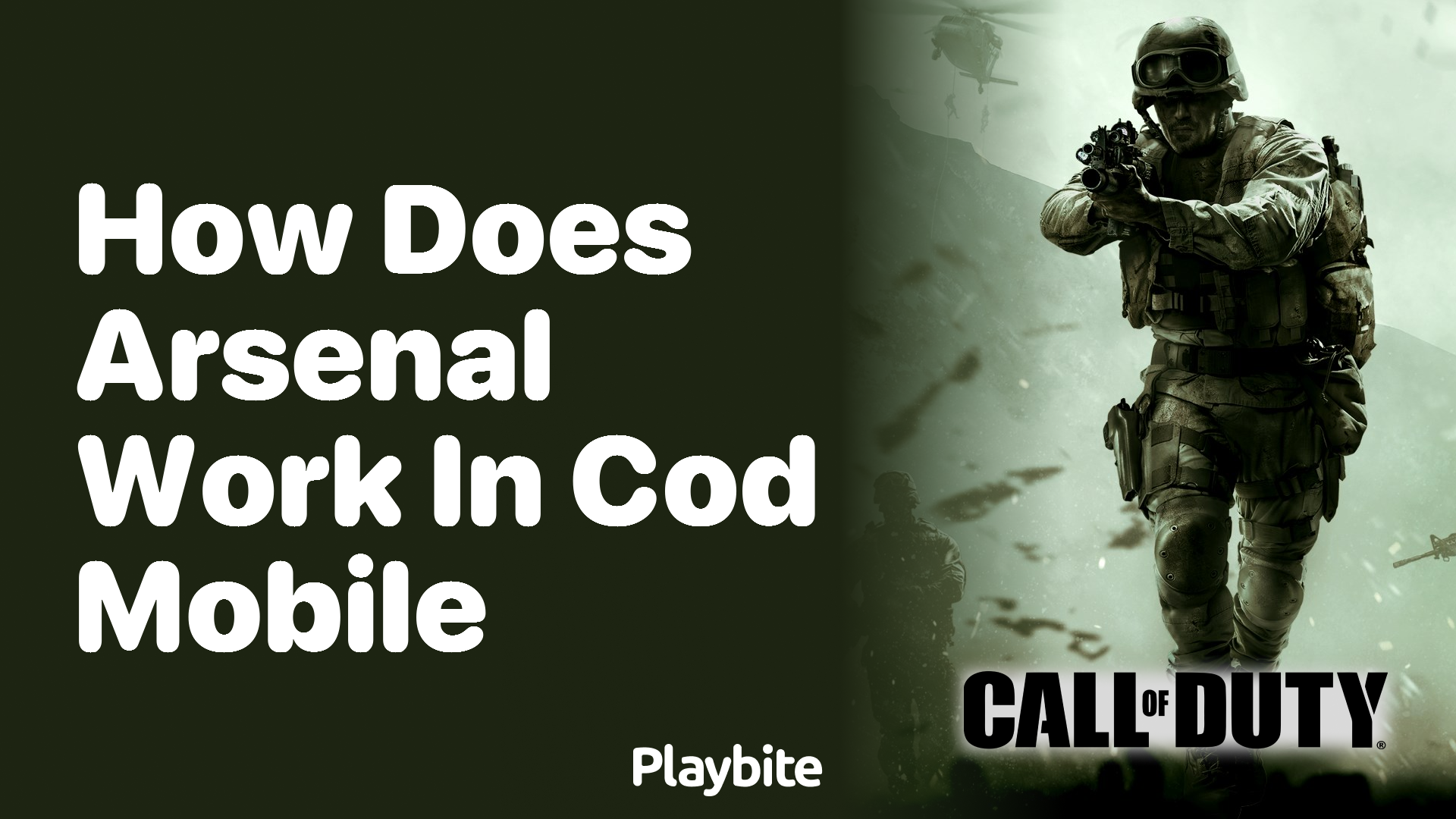 How Does the Arsenal Work in CoD Mobile?