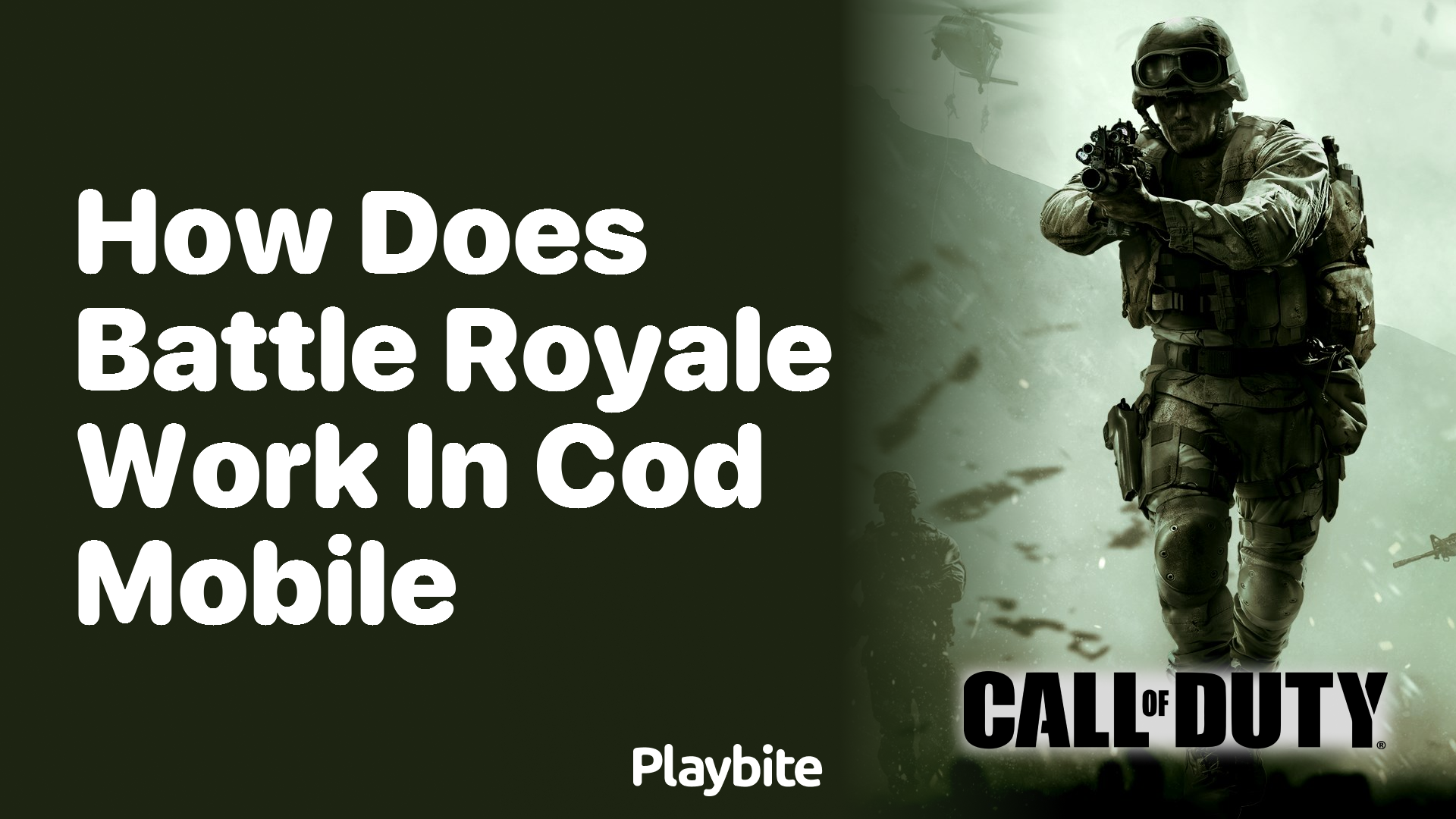 How Does Battle Royale Work in COD Mobile?