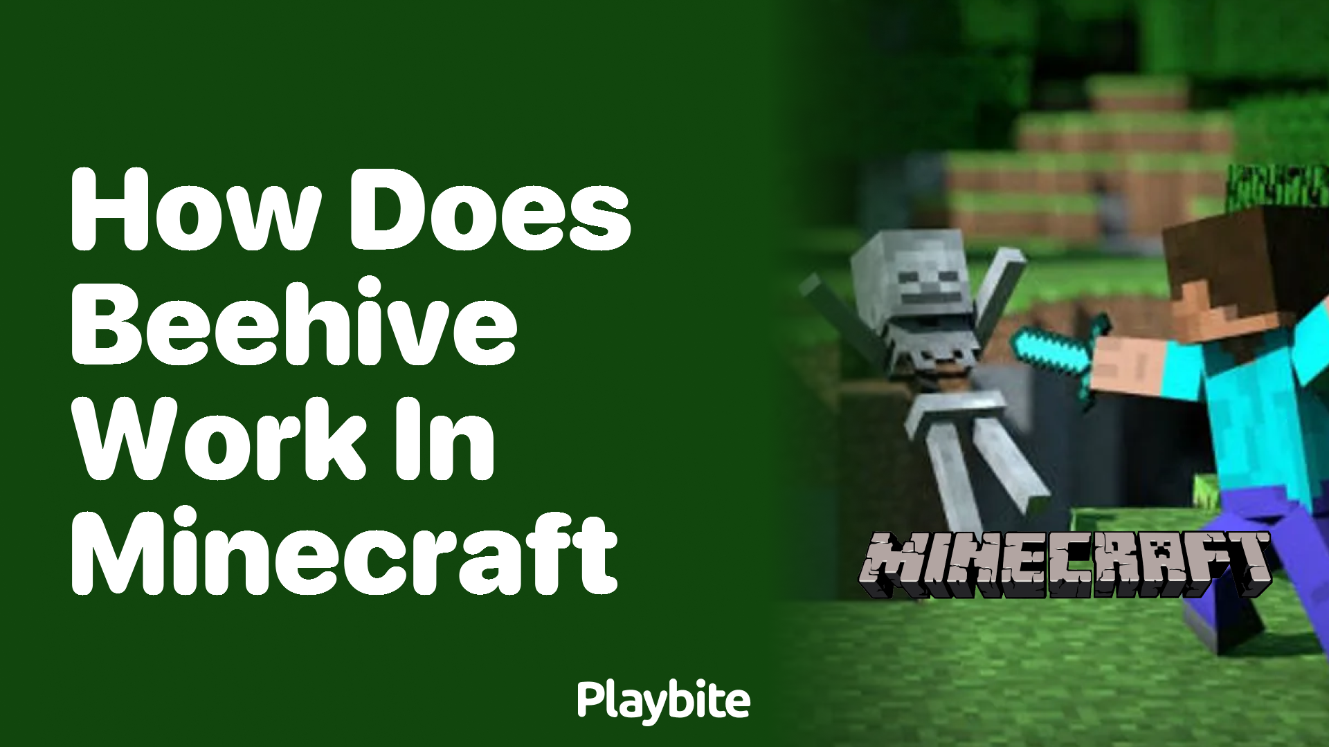 How Does a Beehive Work in Minecraft?