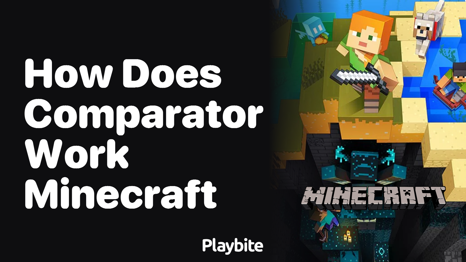How Does a Comparator Work in Minecraft? - Playbite