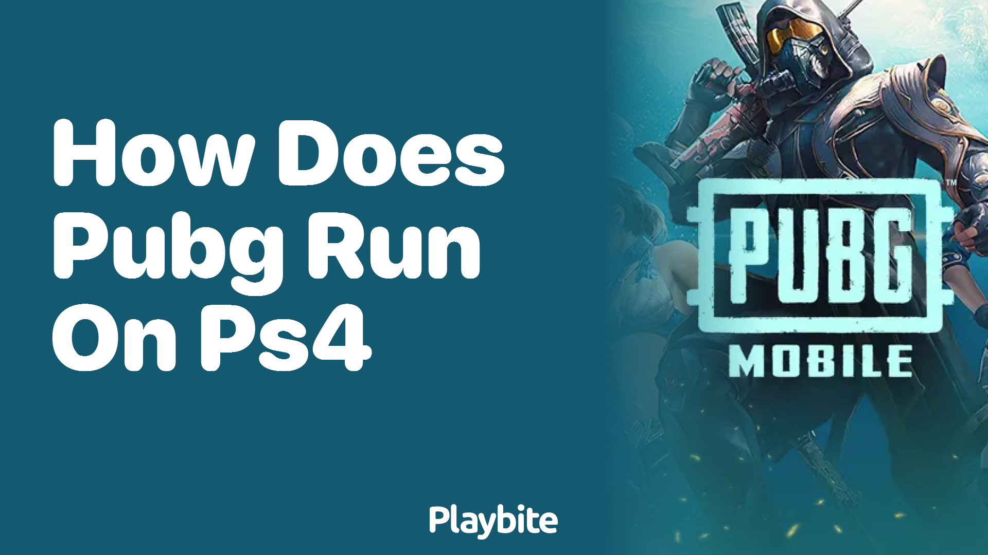 How Does PUBG Run on PS4?