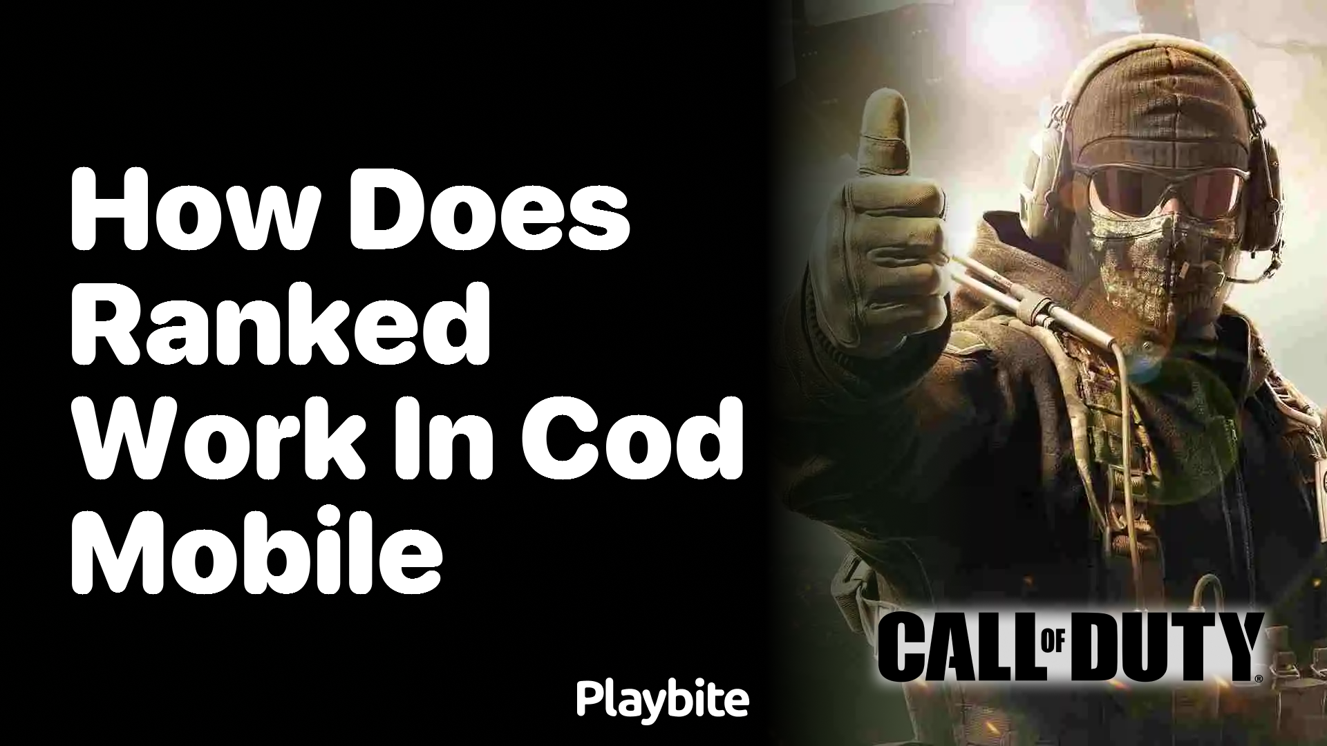 How Does Ranked Work in COD Mobile?