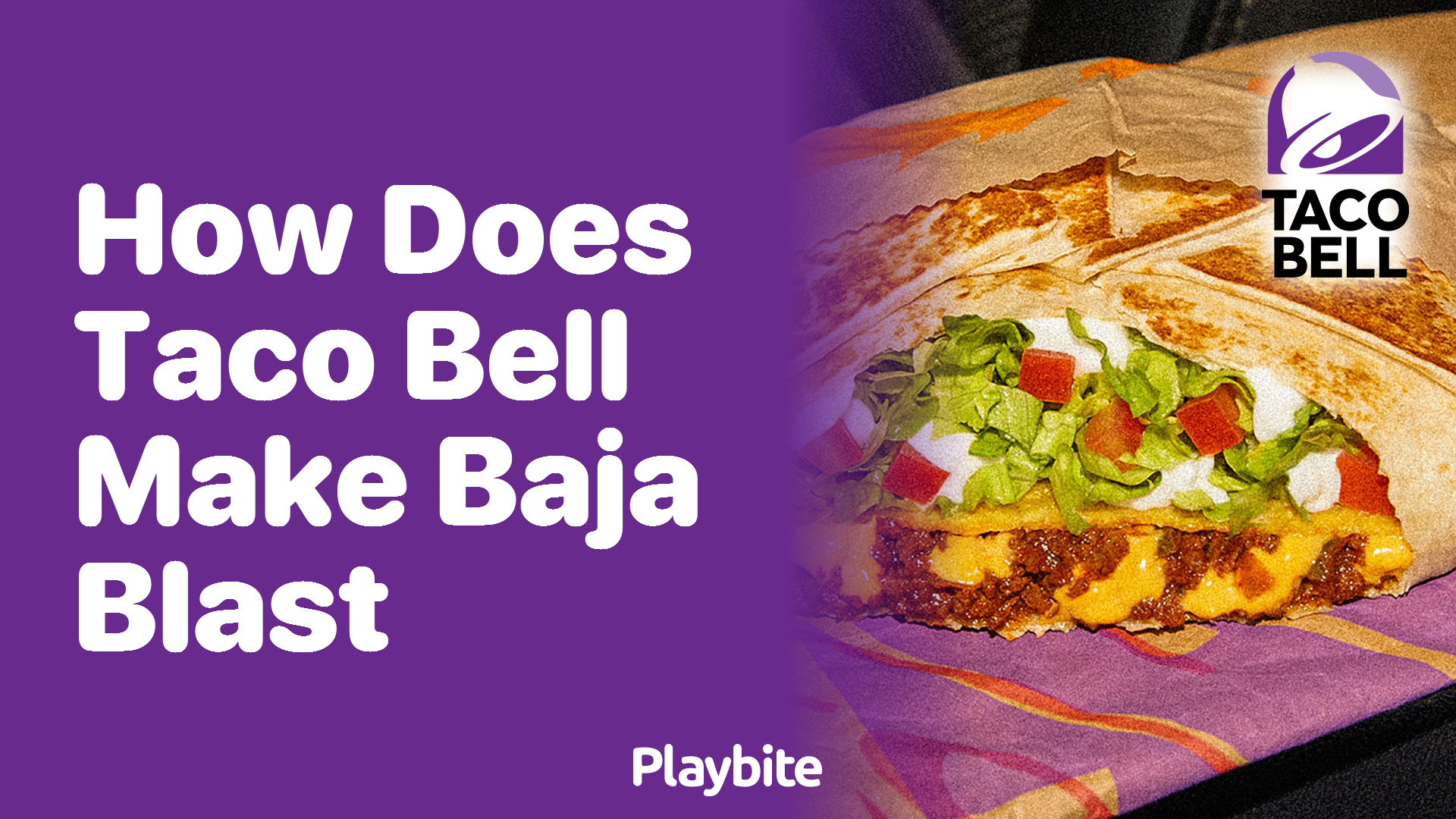 How Does Taco Bell Make Baja Blast?