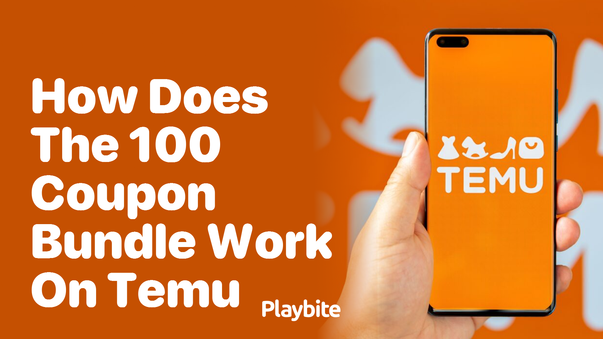 How Does the $100 Coupon Bundle Work on Temu?