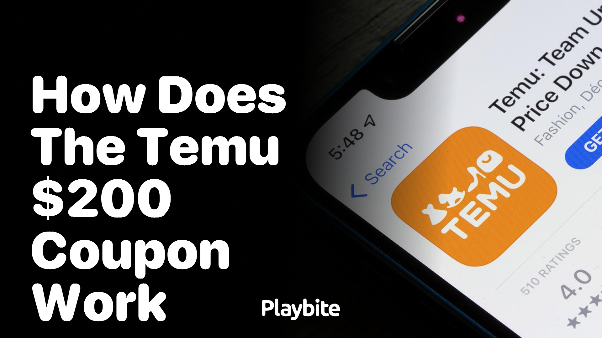 How Does the Temu $200 Coupon Work? Explained Simply