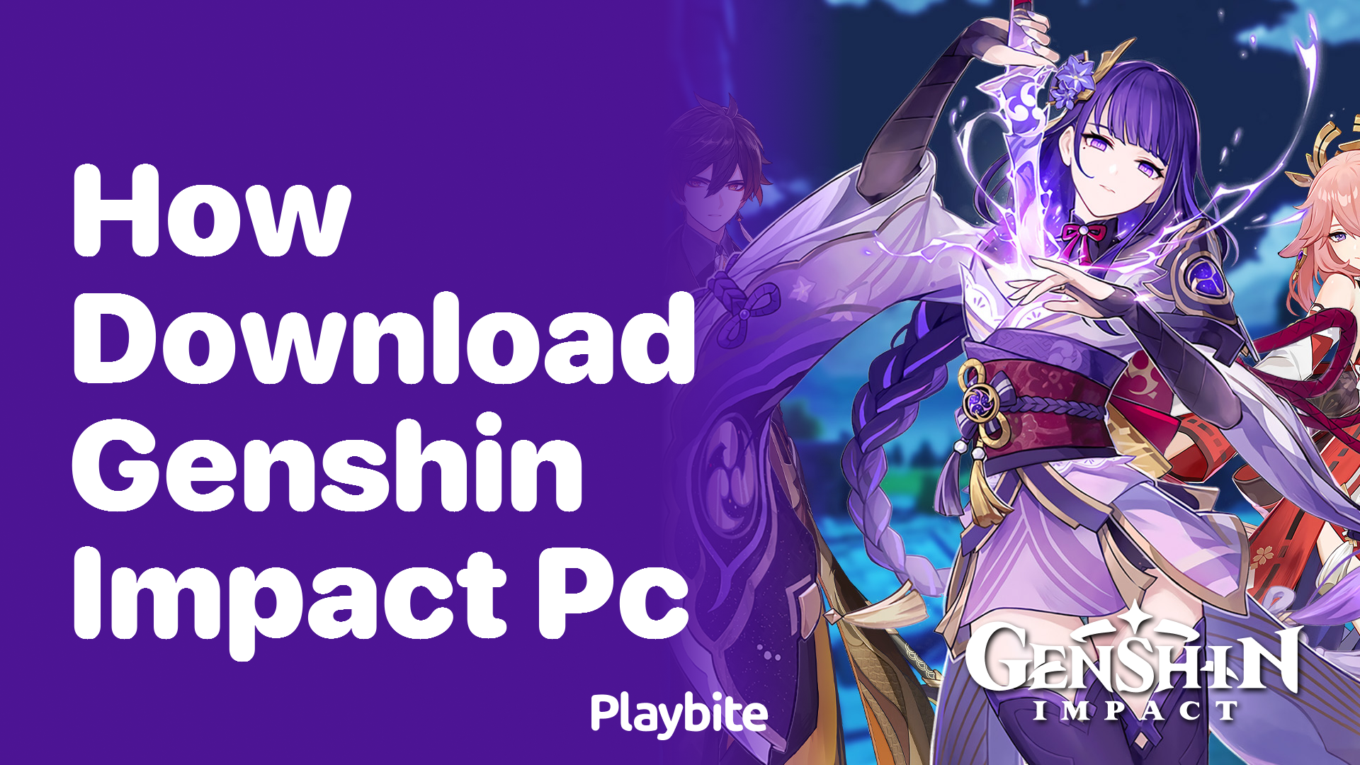 How to Download Genshin Impact on PC
