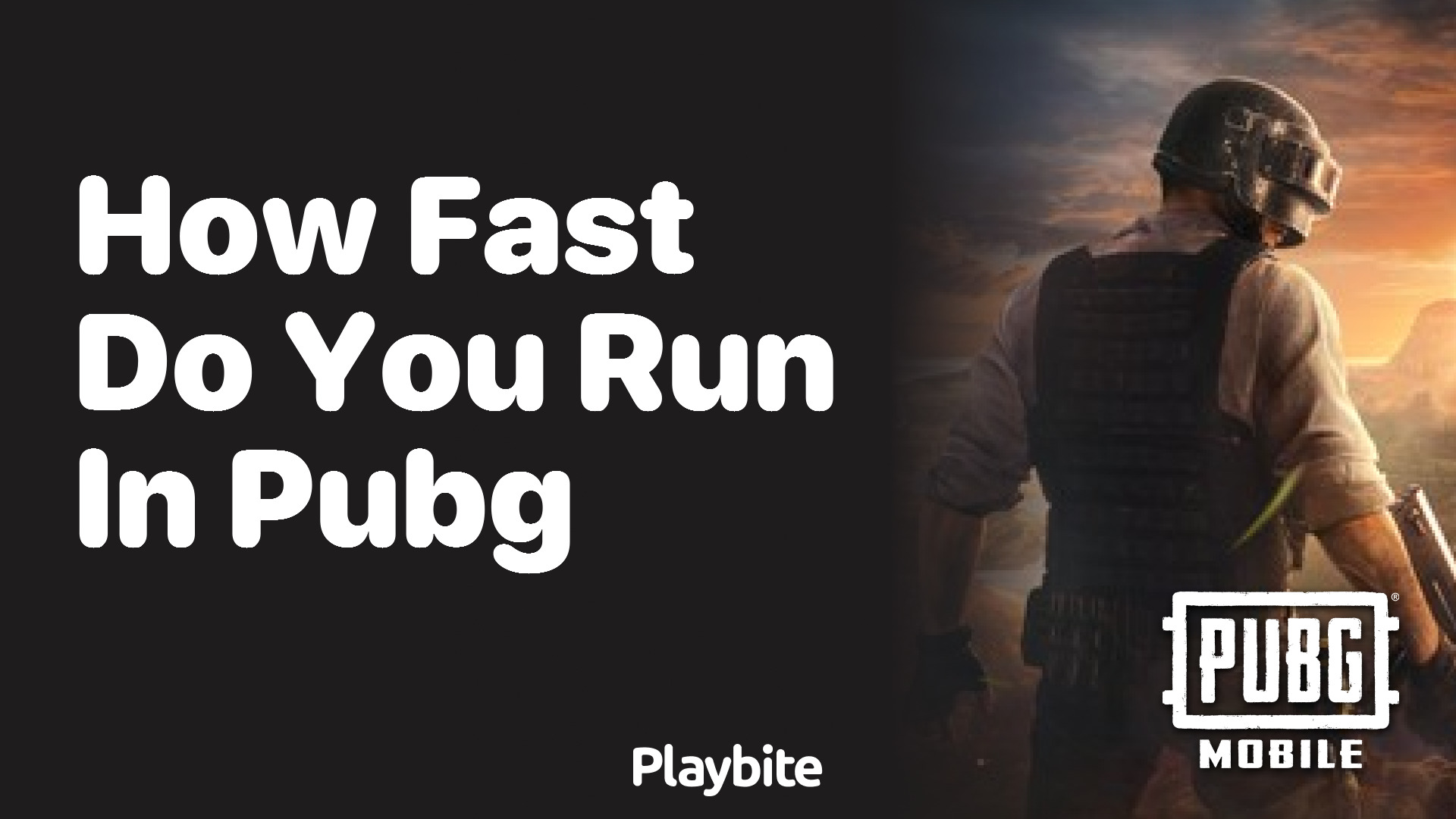 How Fast Do You Run in PUBG Mobile? Unveiling the Speed!
