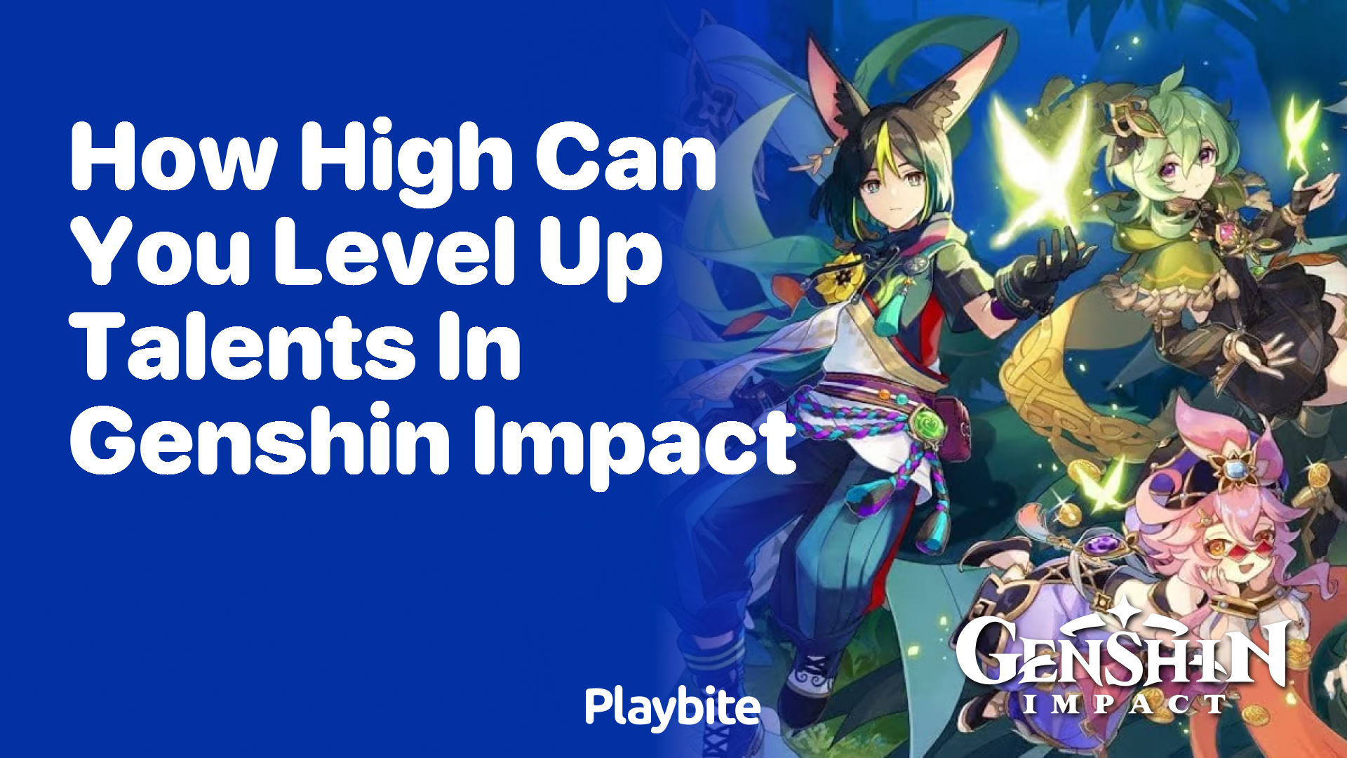 How High Can You Level Up Talents in Genshin Impact?