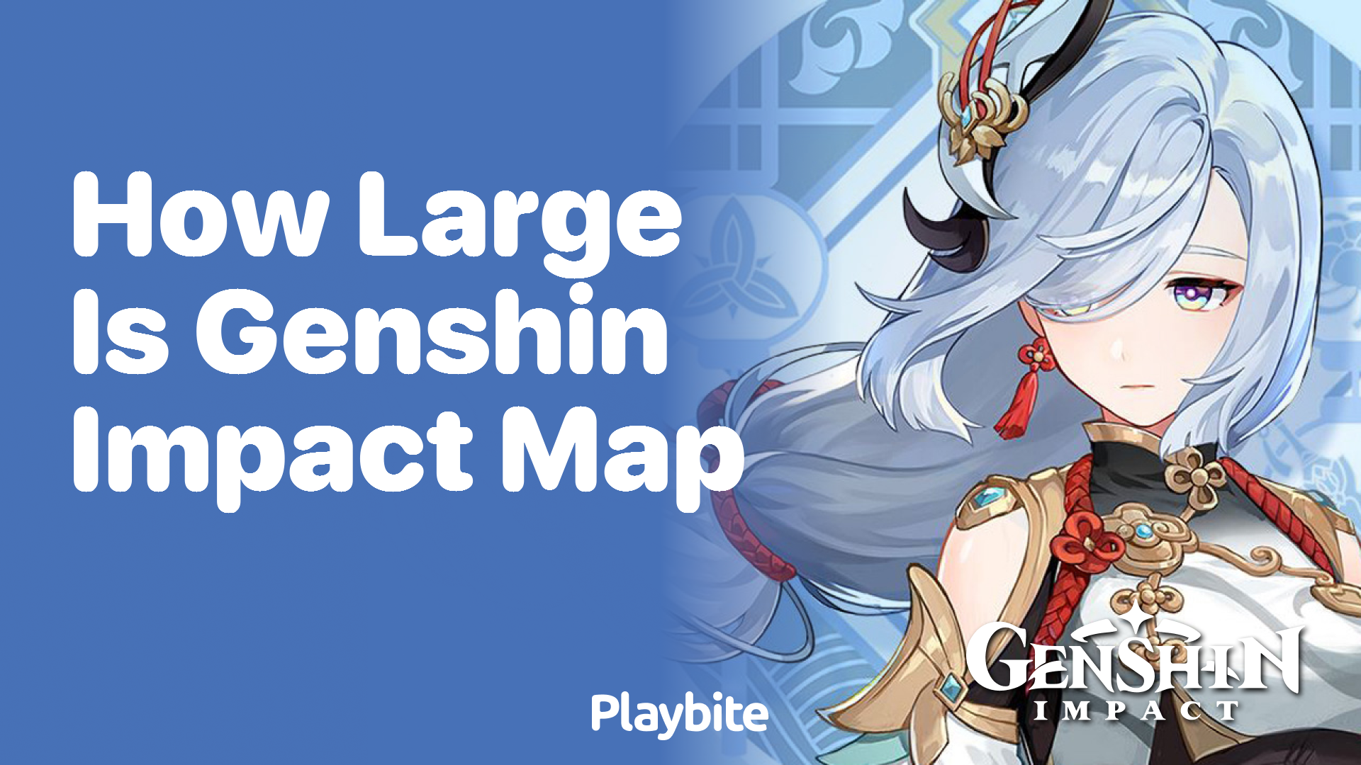 How Large is the Genshin Impact Map?