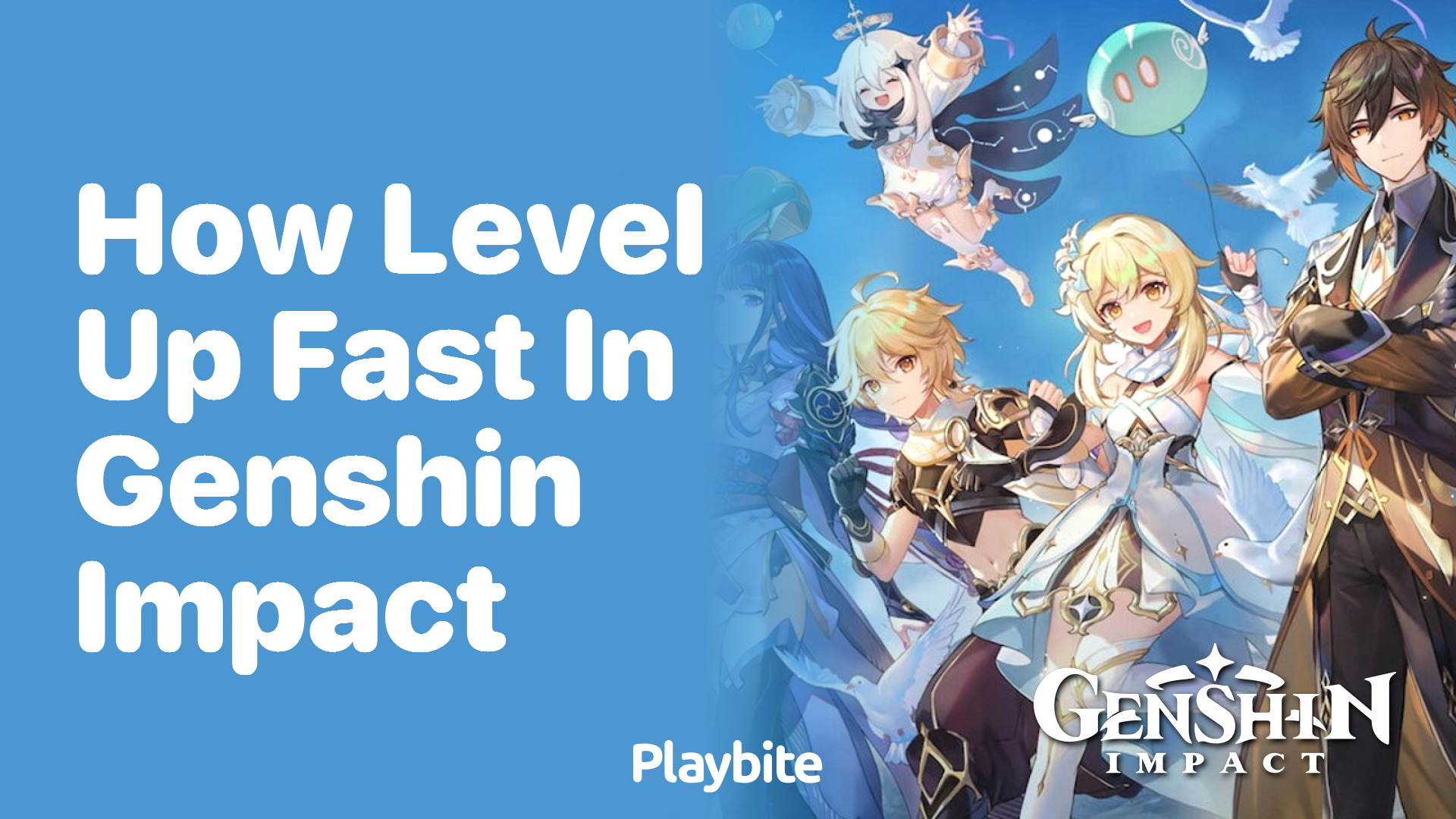 How to Level Up Fast in Genshin Impact