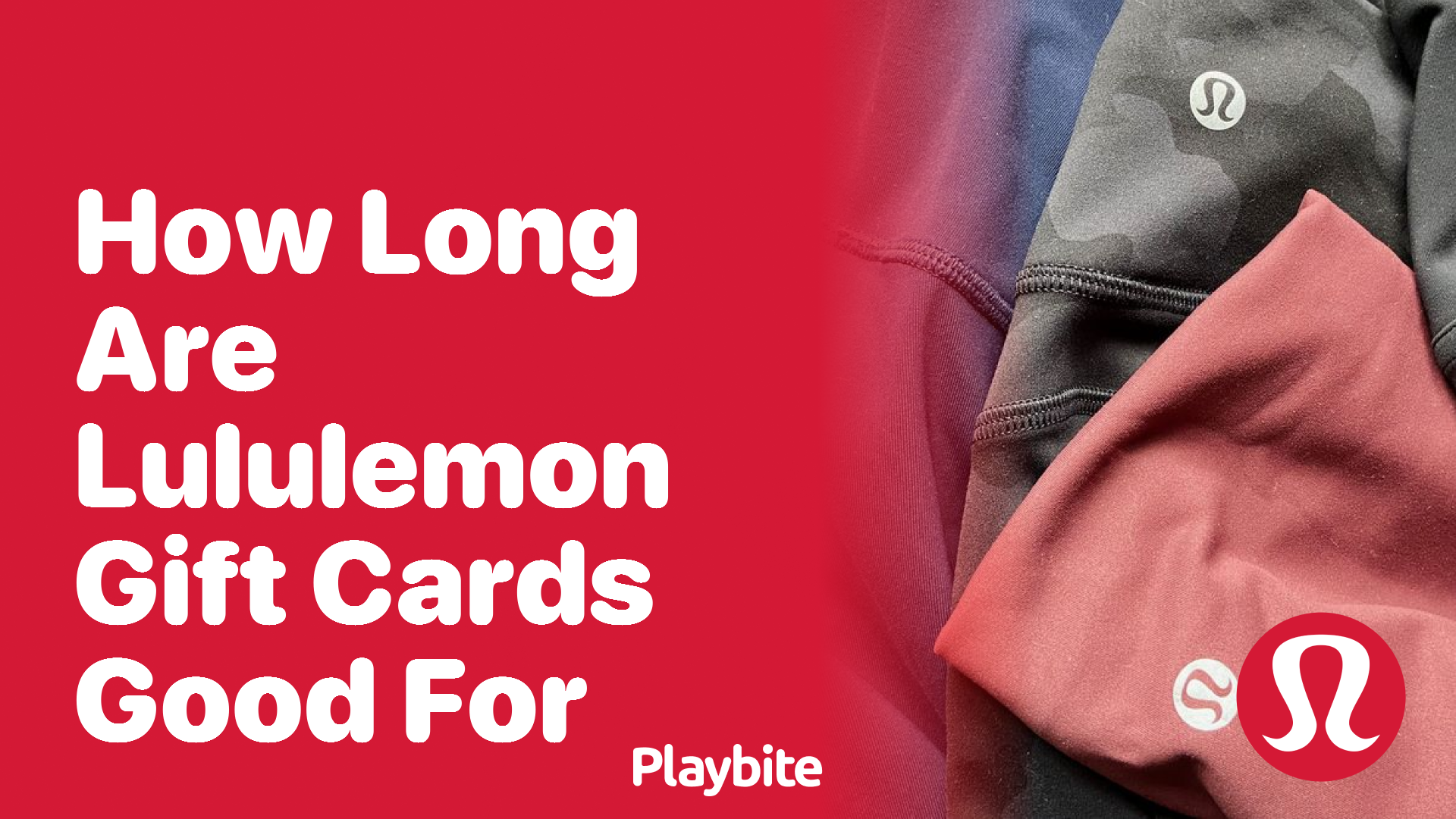 How long are Lululemon gift cards good for?