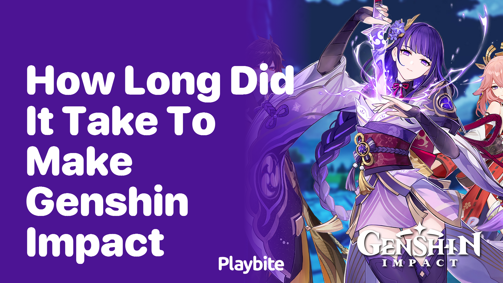 How Long Did It Take to Make Genshin Impact?