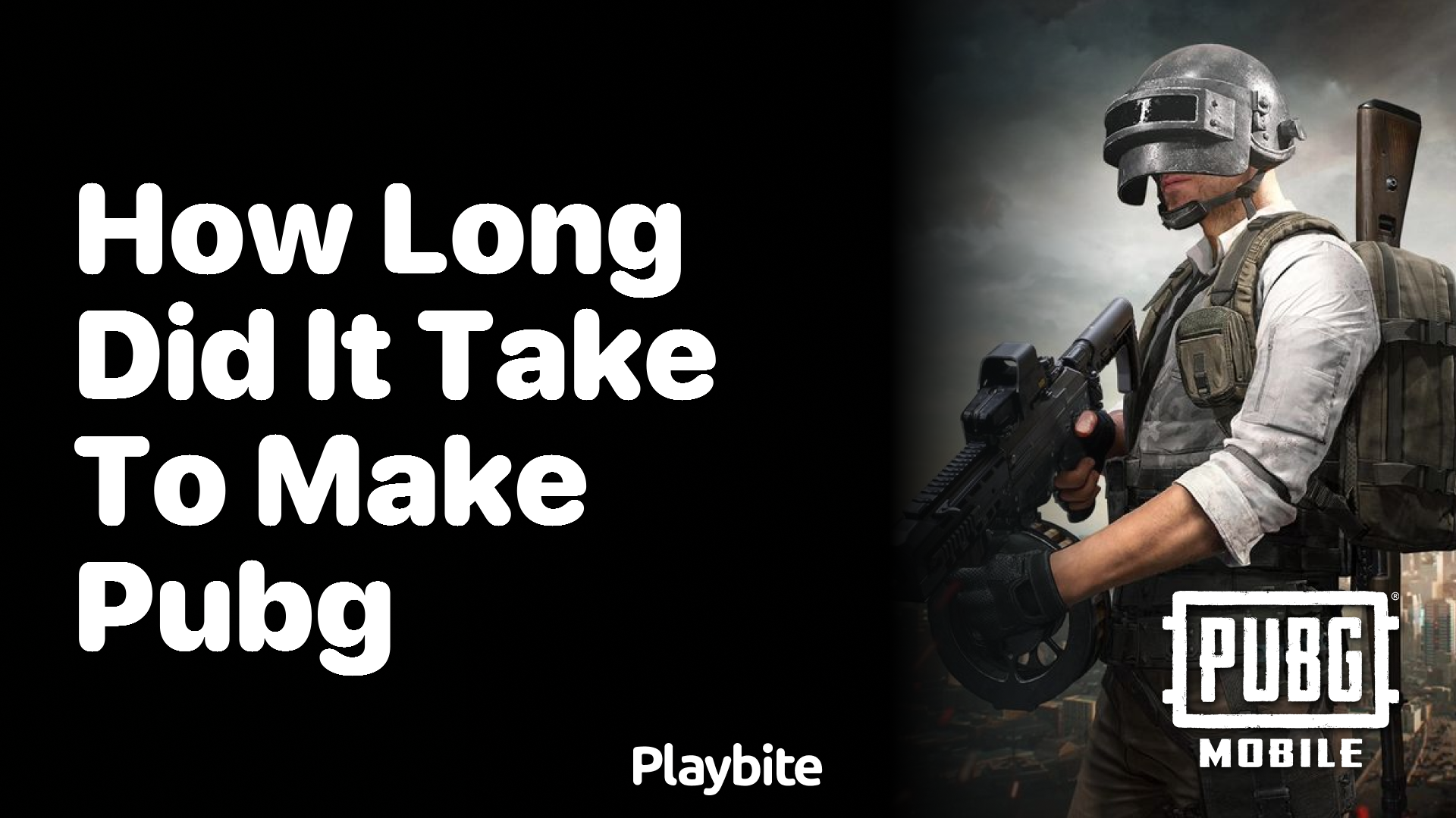 How Long Did It Take to Develop PUBG Mobile?
