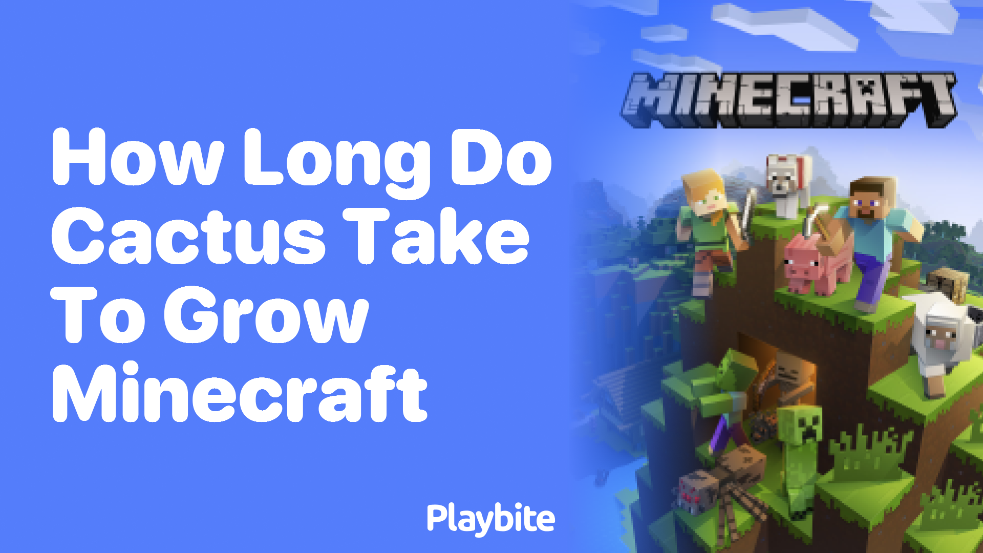 How Long Do Cacti Take to Grow in Minecraft?