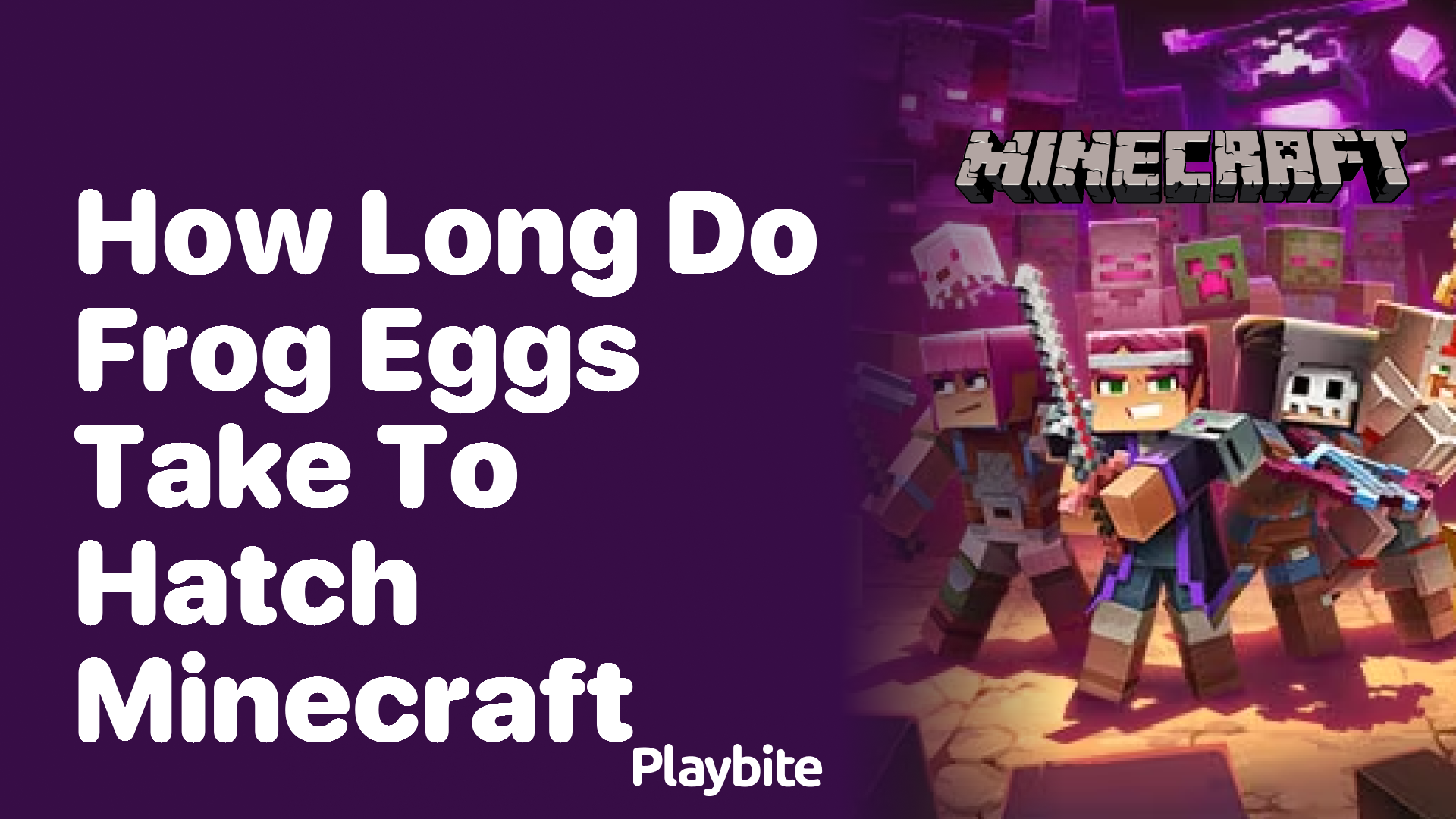 How Long Do Frog Eggs Take to Hatch in Minecraft?