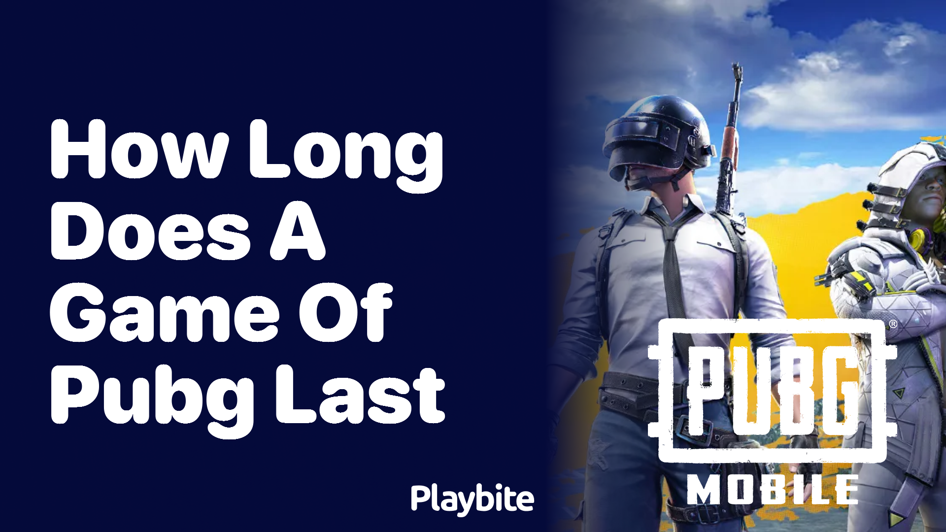 How Long Does a Game of PUBG Last?