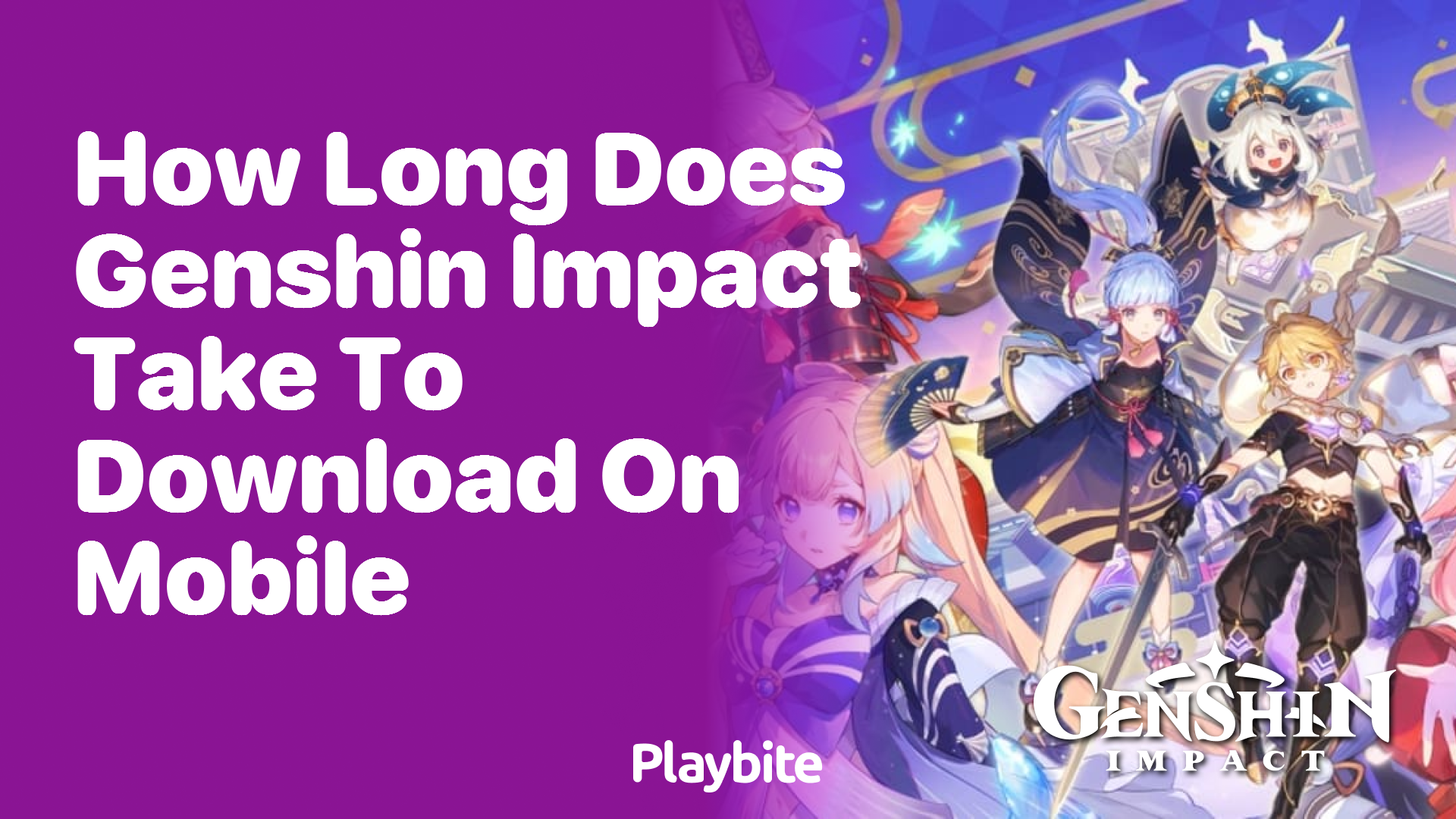 How Long Does Genshin Impact Take to Download on Mobile?
