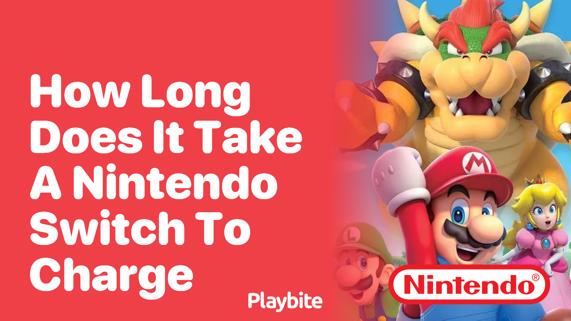 How Long Does It Take for a Nintendo Switch to Charge?
