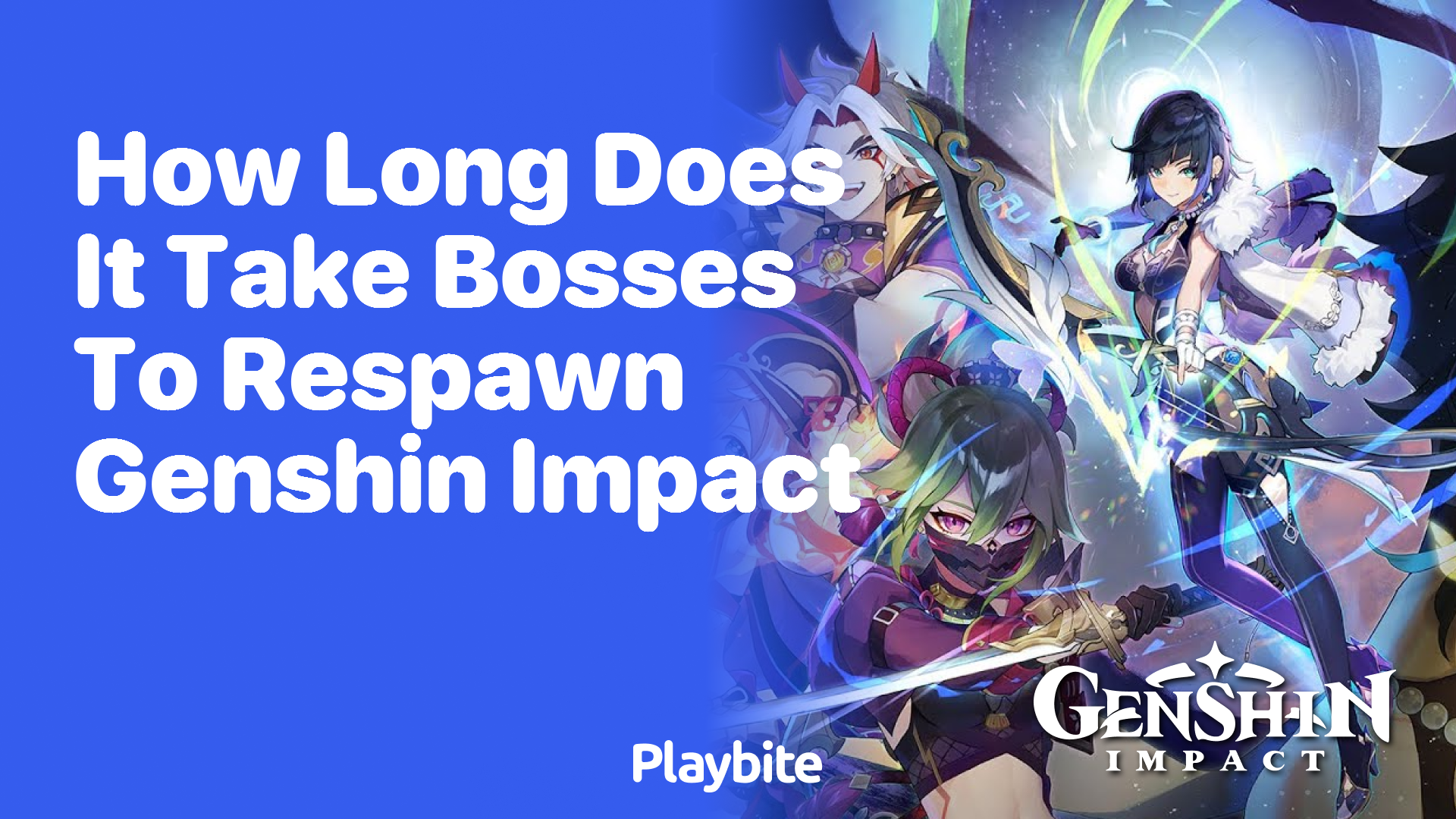 How Long Does It Take for Bosses to Respawn in Genshin Impact?