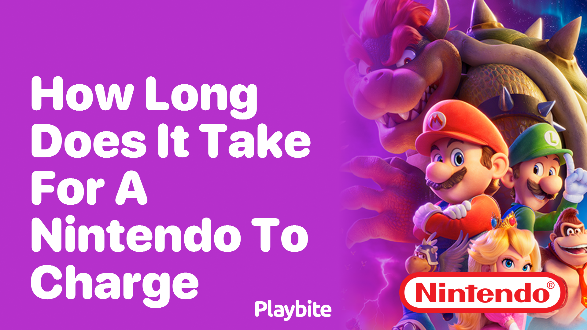 How Long Does It Take for a Nintendo Switch to Charge?