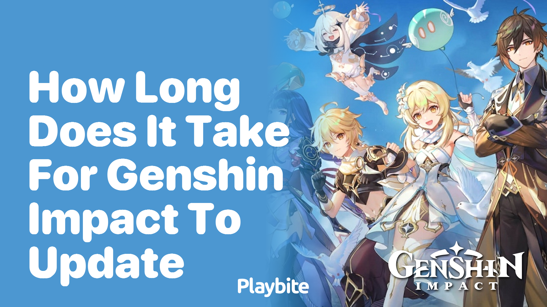 How Long Does It Take for Genshin Impact to Update?