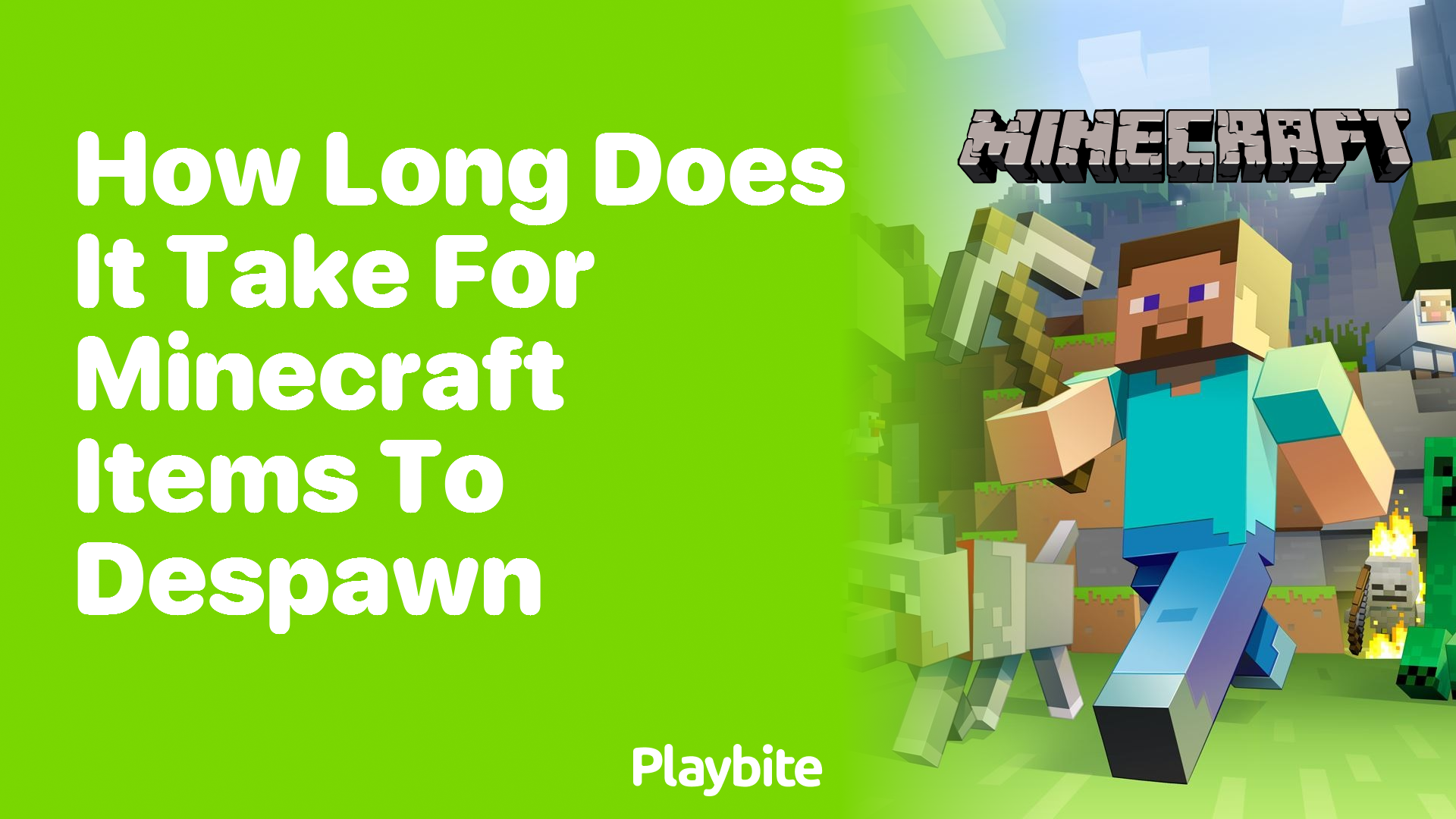 How Long Does It Take for Minecraft Items to Despawn?