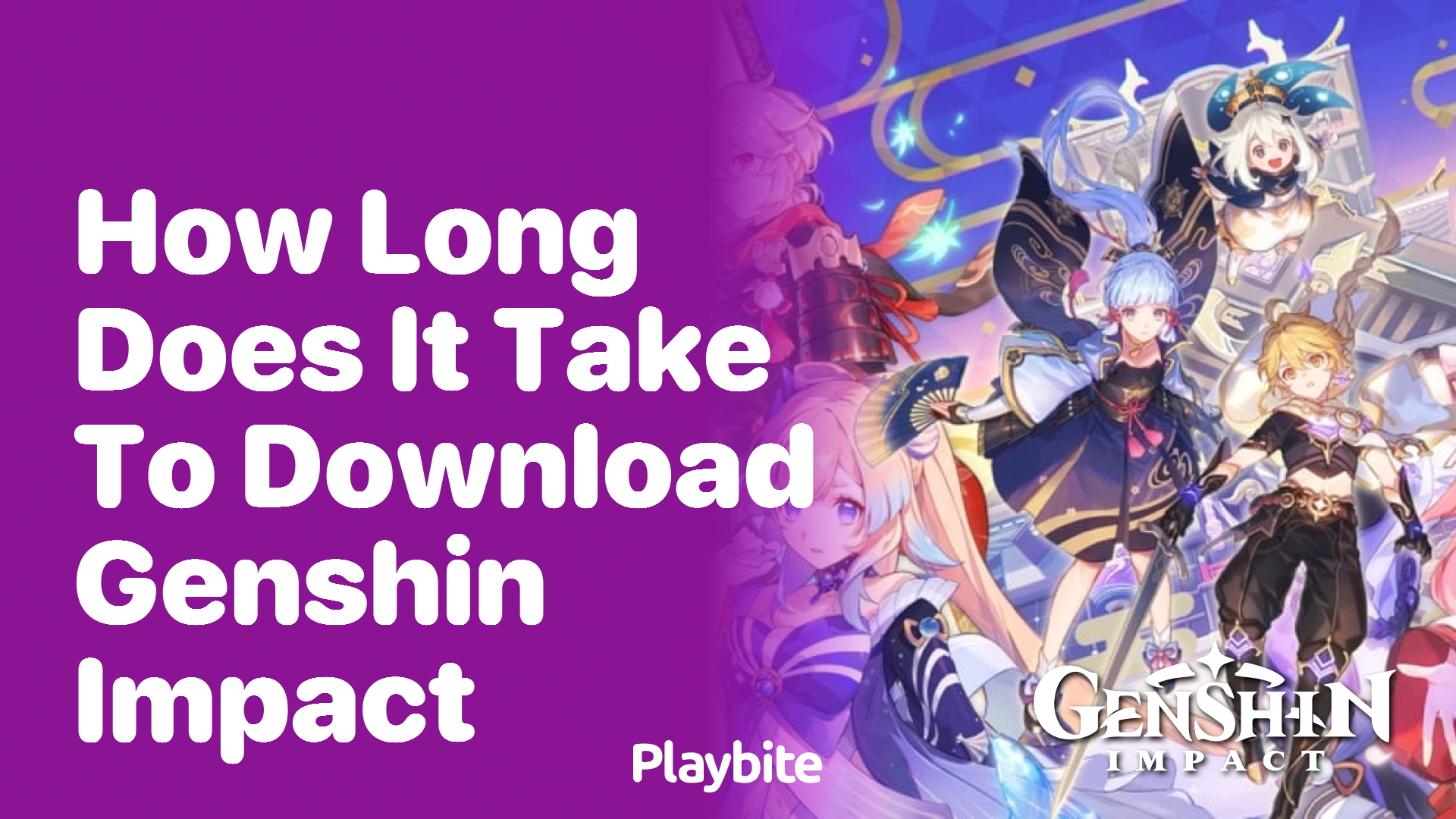 How Long Does It Take to Download Genshin Impact?
