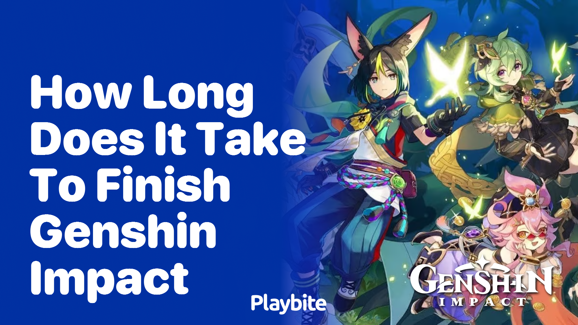 How Long Does it Take to Finish Genshin Impact?