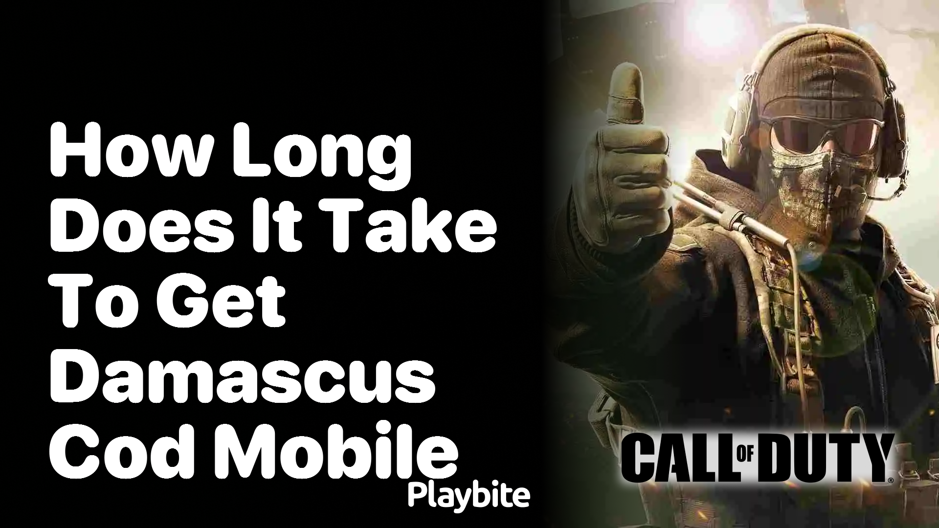 How Long Does It Take to Get Damascus in COD Mobile?