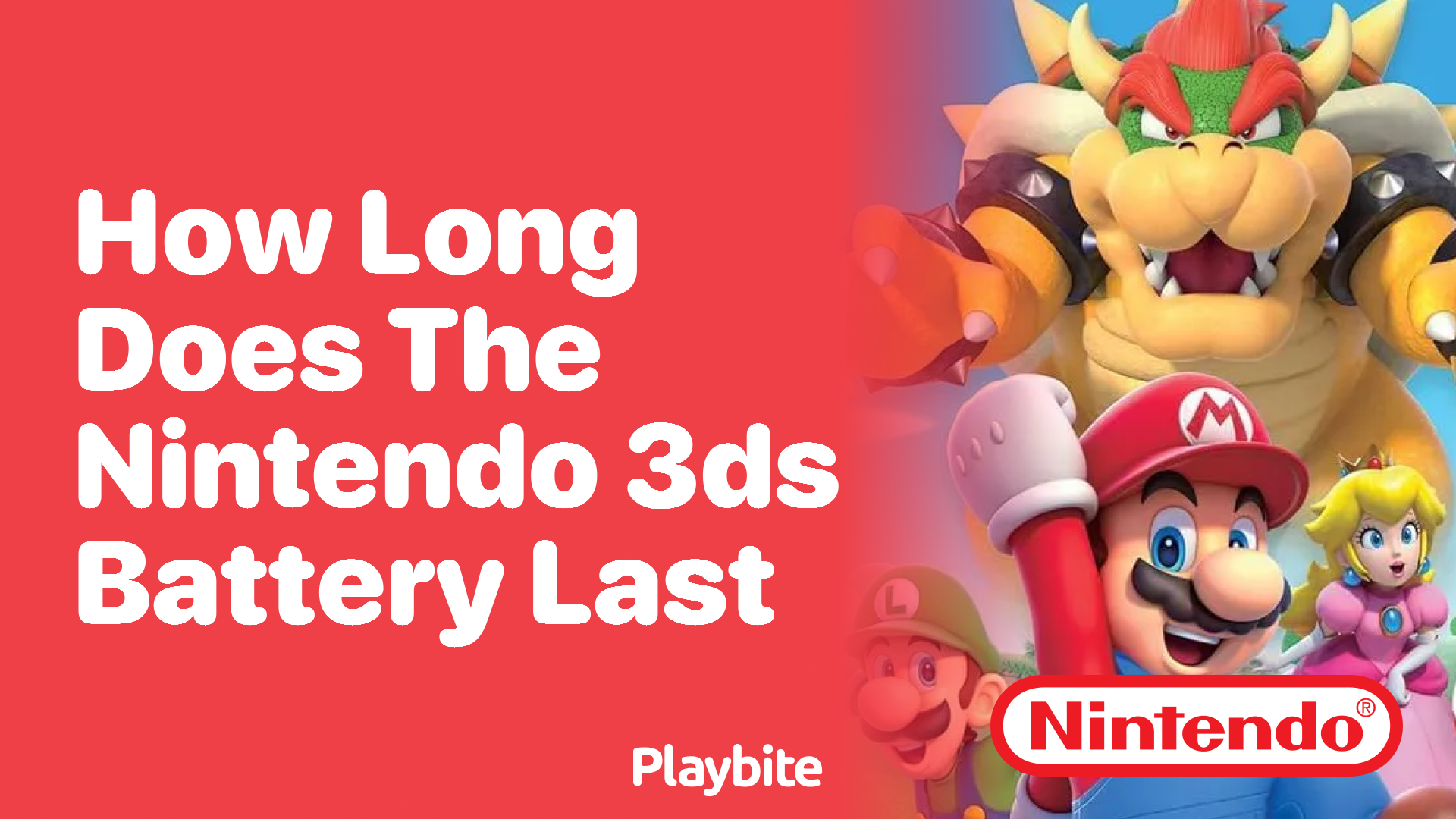 How Long Does the Nintendo 3DS Battery Last?