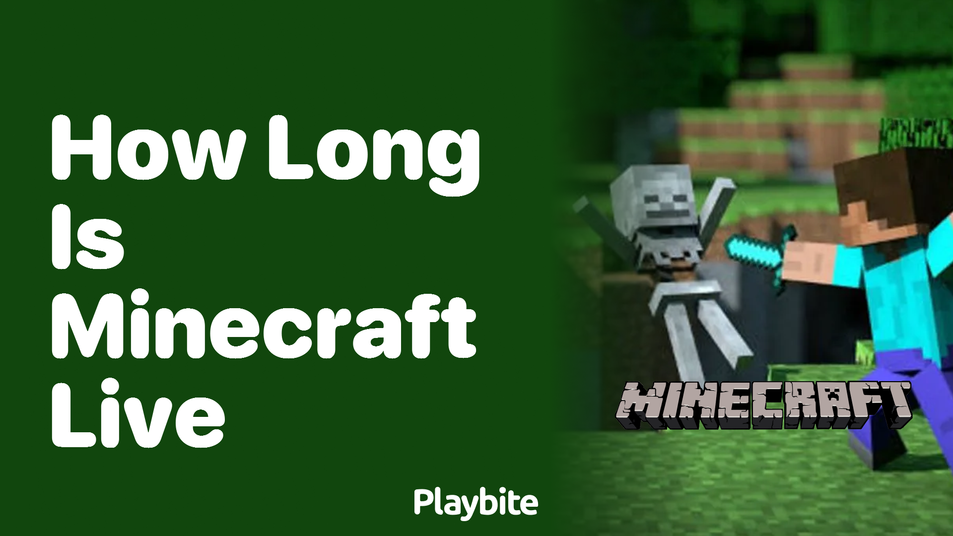 How Long is Minecraft Live?
