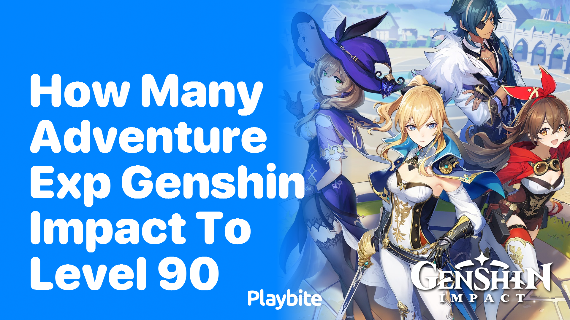 How Many Adventure EXP Do You Need to Reach Level 90 in Genshin Impact?