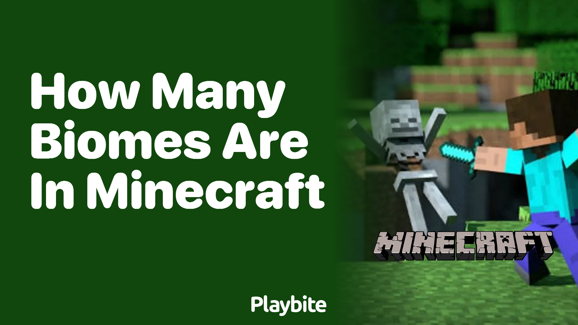 How Many Biomes Are in Minecraft? Playbite