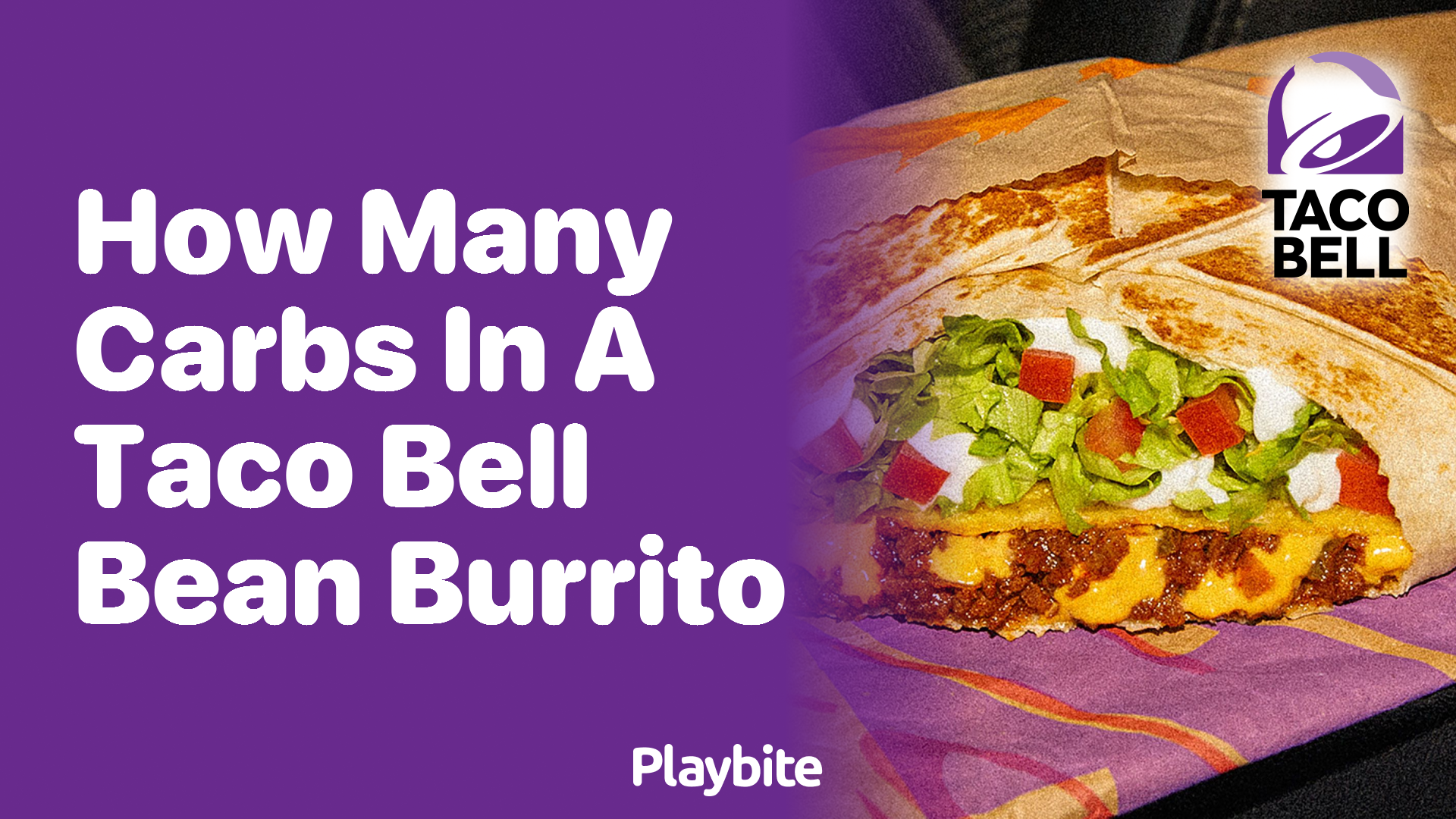 How Many Carbs are in a Taco Bell Bean Burrito?