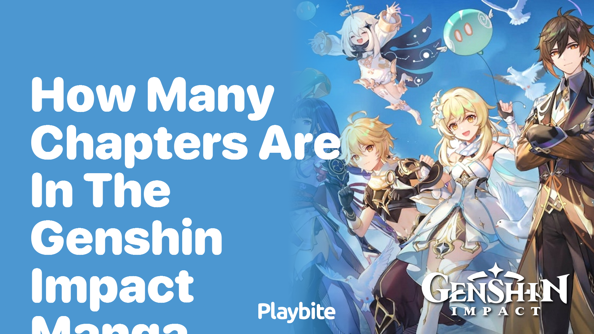 How Many Chapters Are in the Genshin Impact Manga?