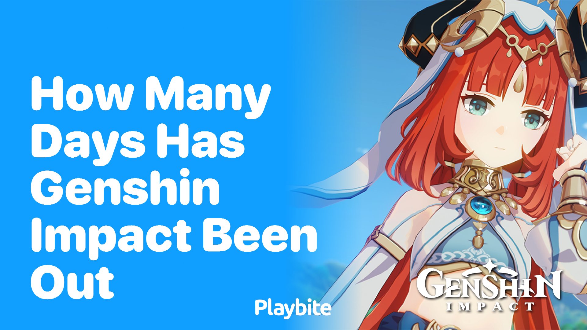 How Many Days Has Genshin Impact Been Out?