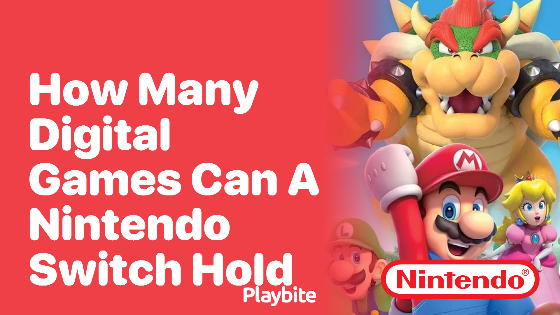 How Many Digital Games Can a Nintendo Switch Hold?