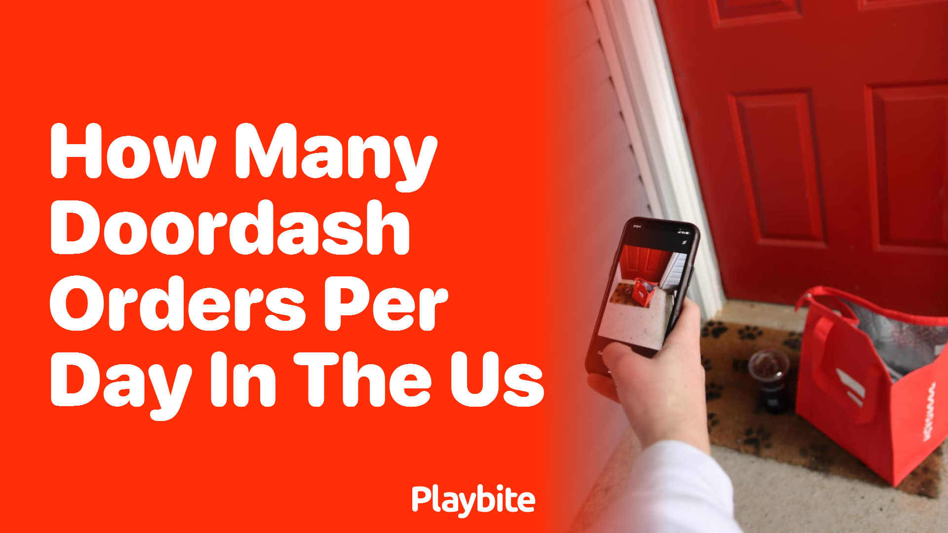 How Many DoorDash Orders Happen Daily in the US? Playbite