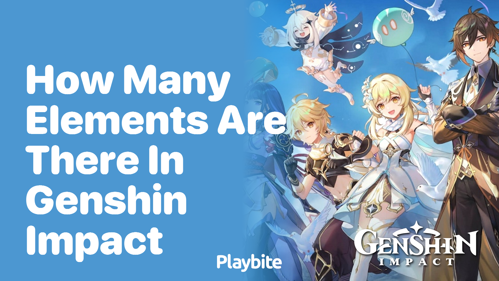 How Many Elements Are There in Genshin Impact?