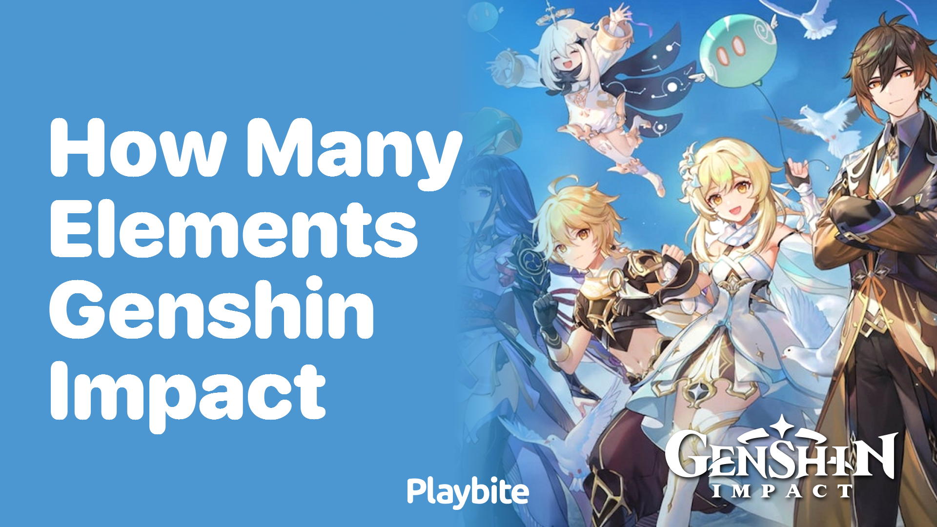 How Many Elements Are in Genshin Impact?
