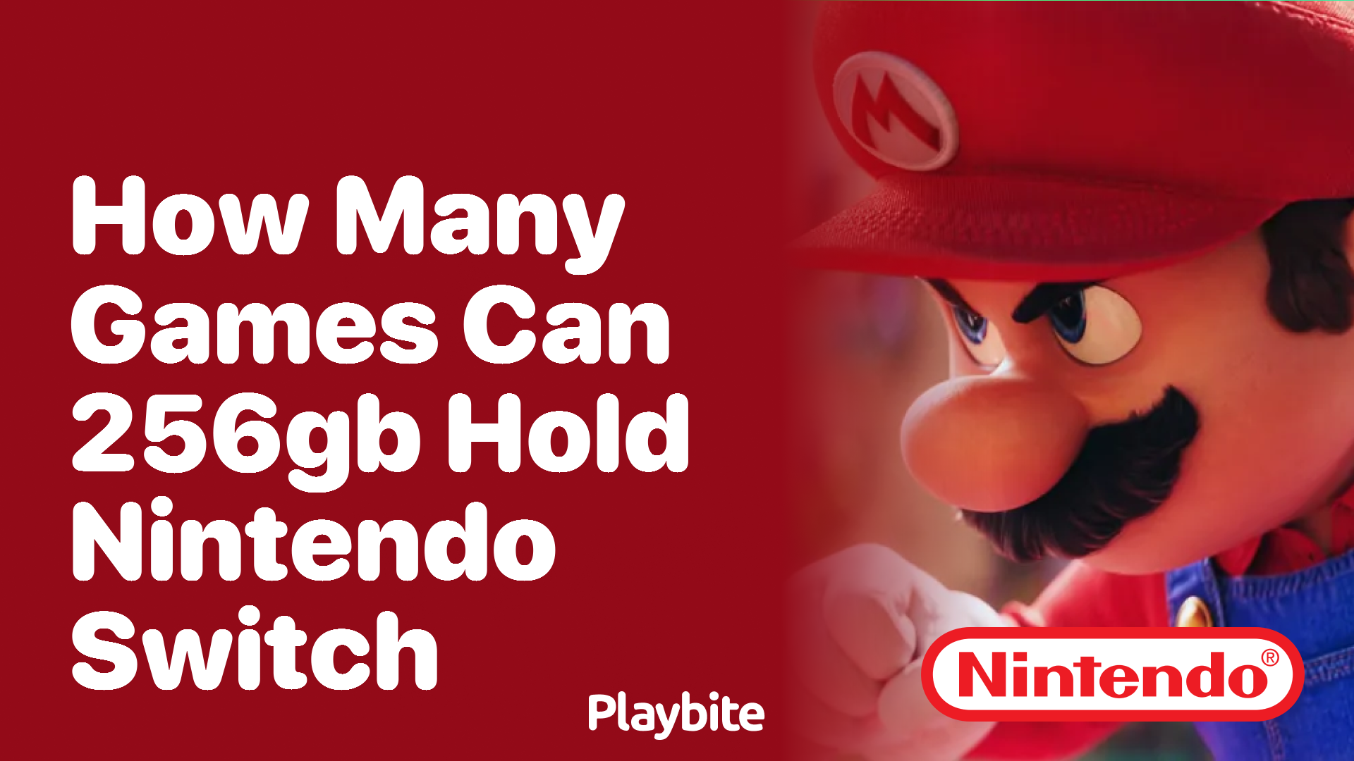 How Many Games Can a 256GB Hold on a Nintendo Switch?