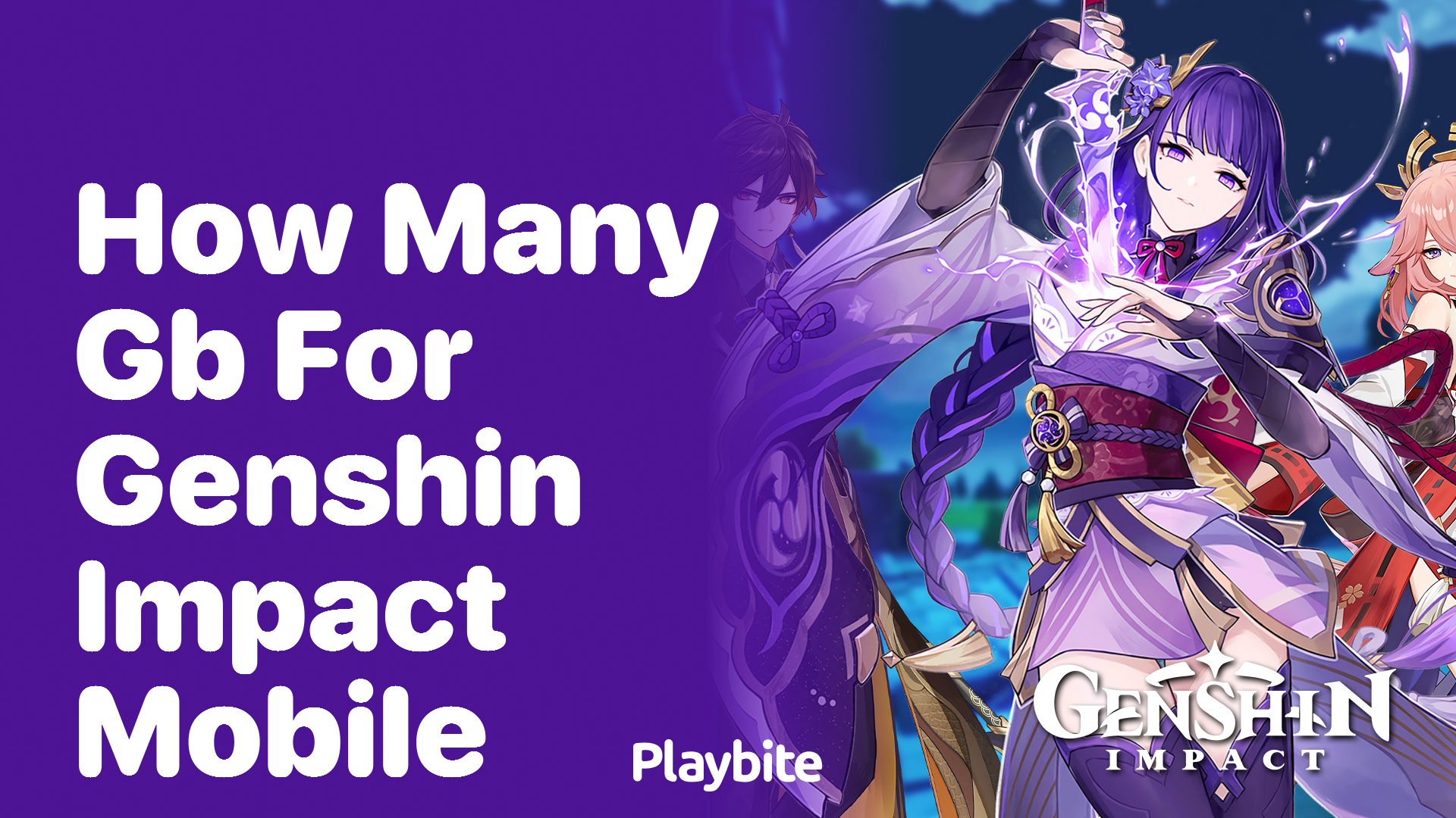 How Many GB is Needed for Genshin Impact on Mobile?