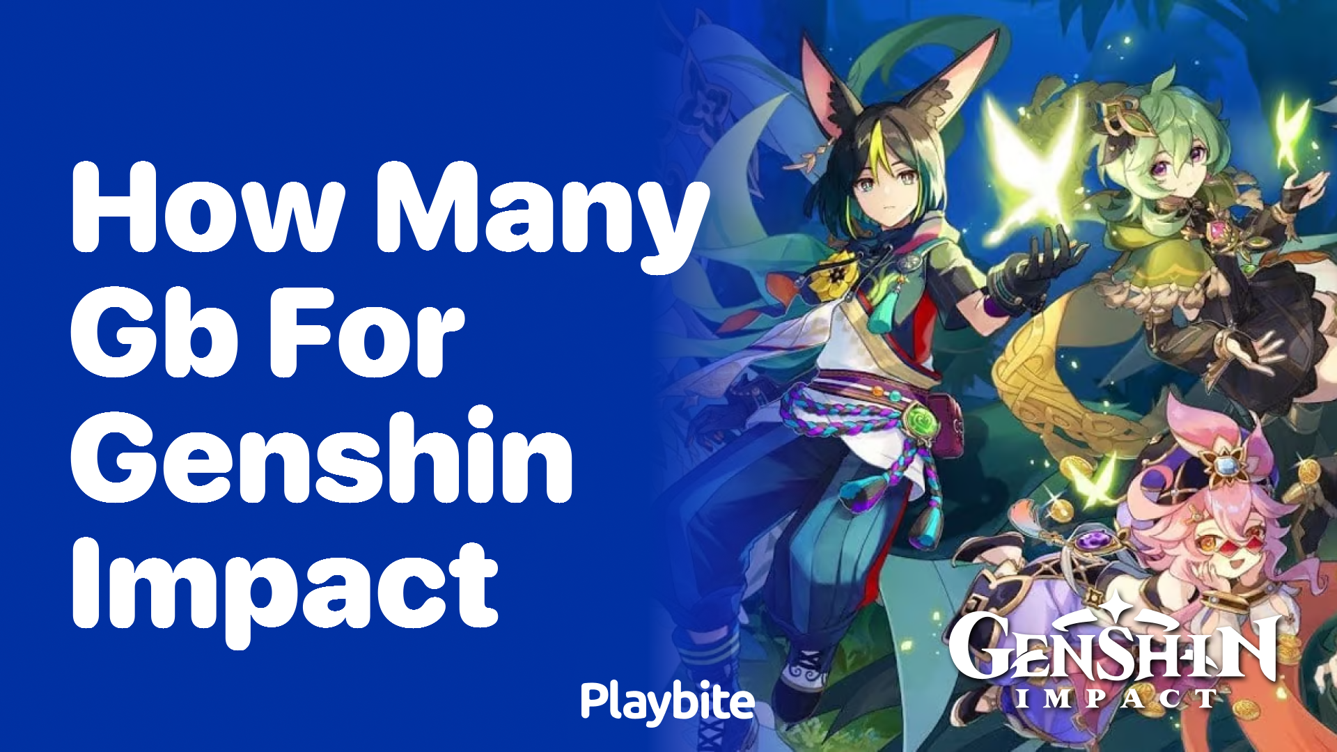 How Many GB Is Required for Genshin Impact?